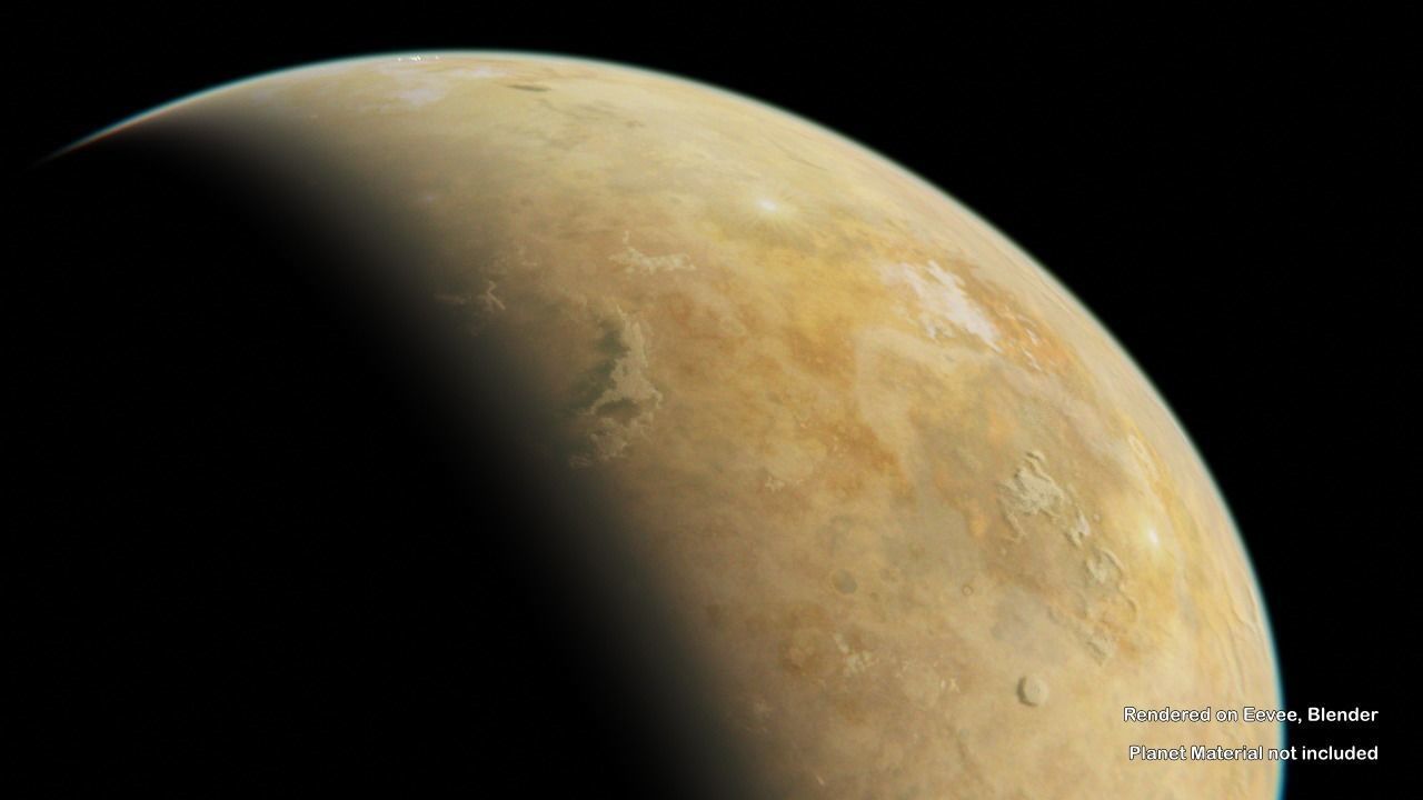 Opera - Desert Planet Textures 16K 3D model_3