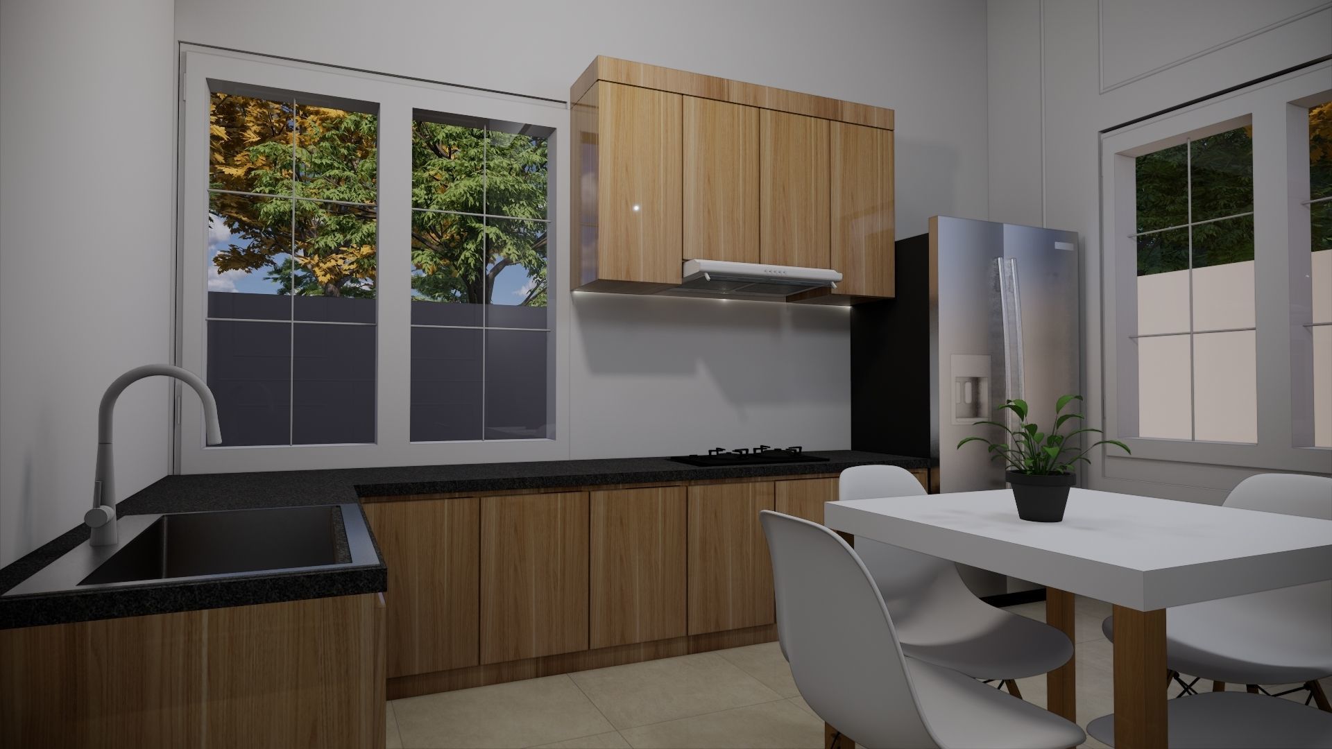 2 Floor Luxury House Design Full Interior  3D model_4