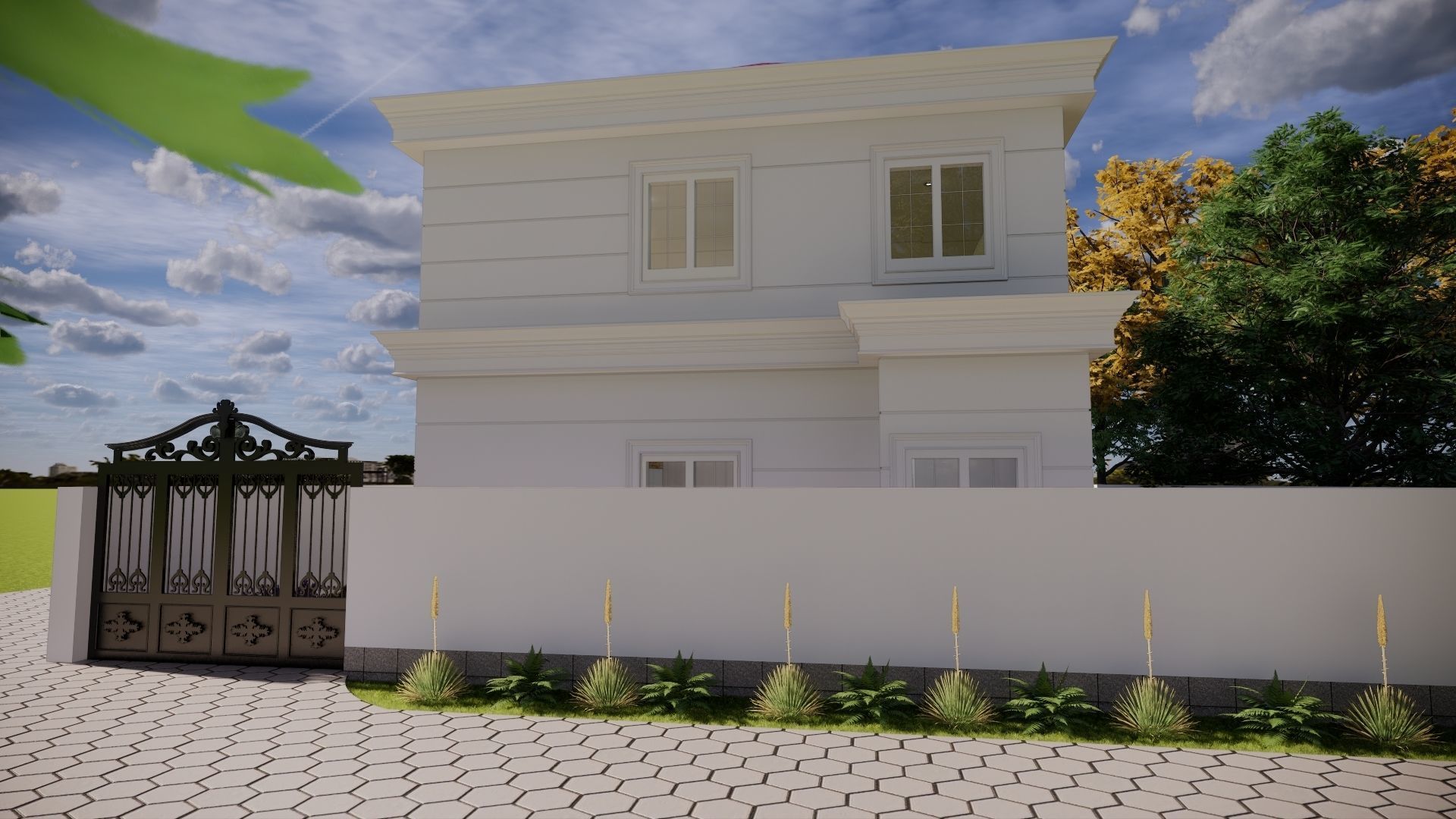 2 Floor Luxury House Design Full Interior  3D model_9