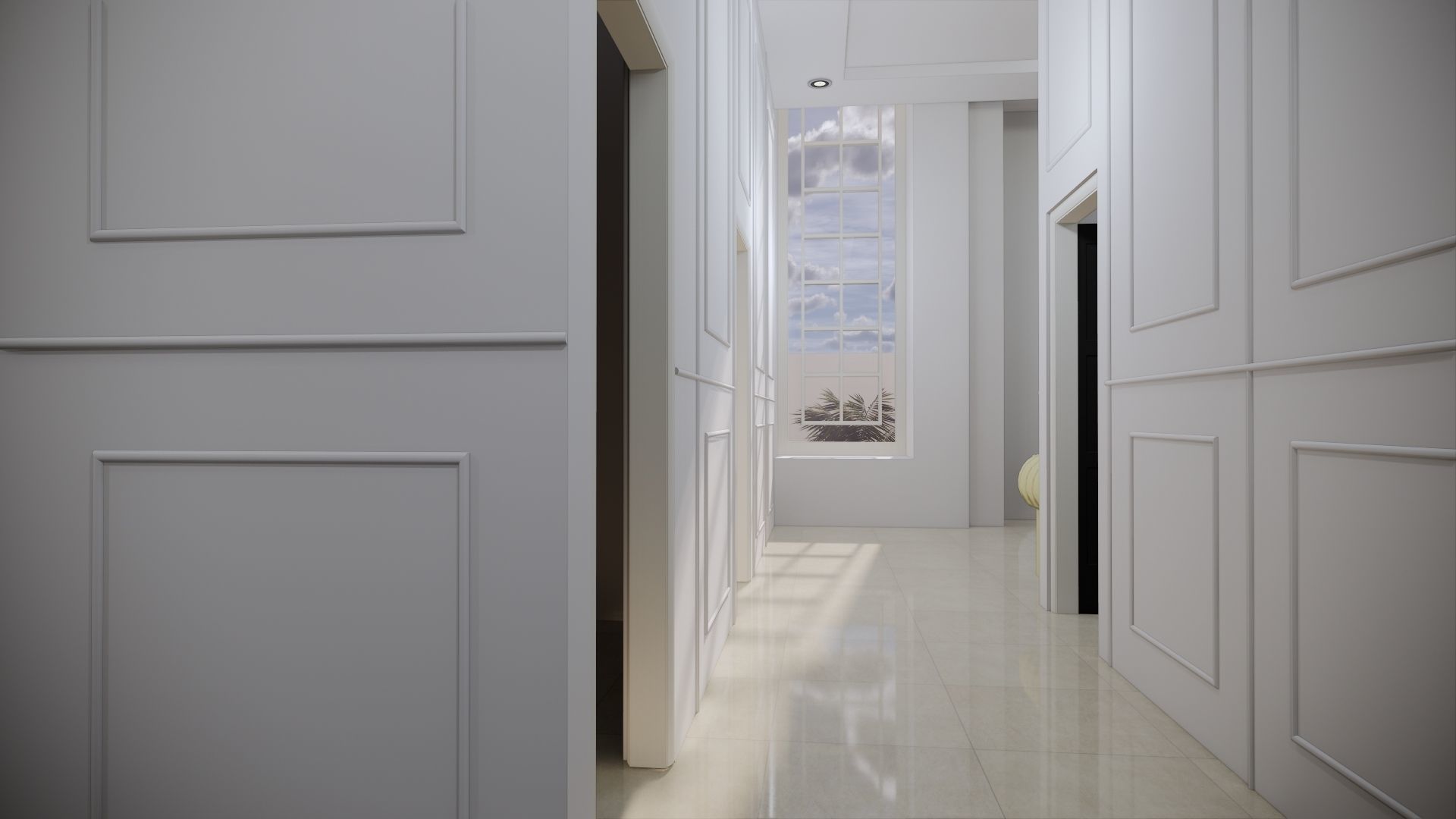 2 Floor Luxury House Design Full Interior  3D model_12