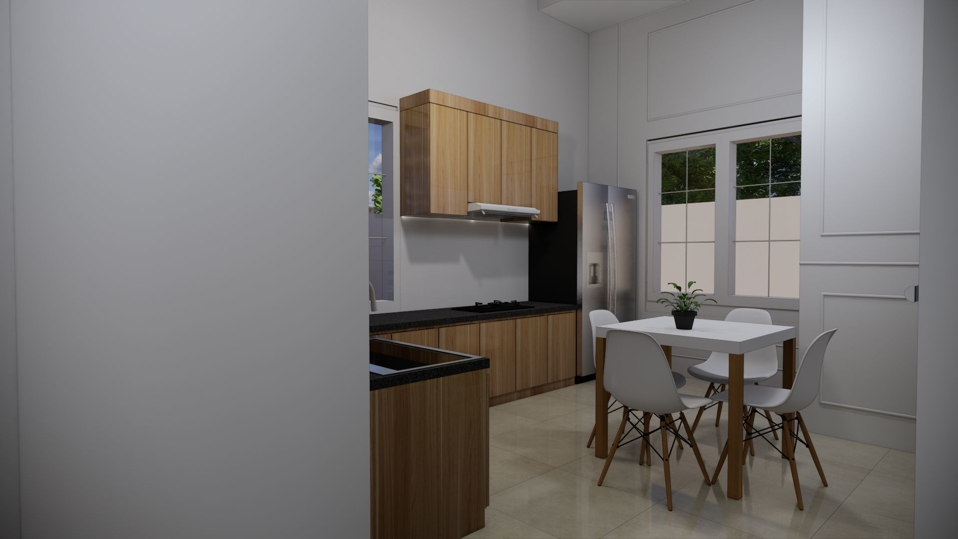 2 Floor Luxury House Design Full Interior  3D model_5