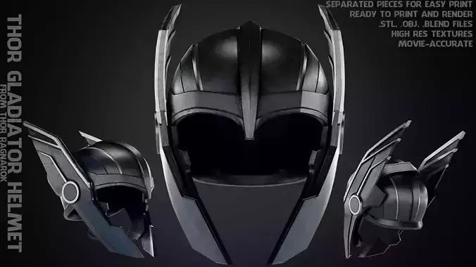 Thor Ragnarok Sakaarian Gladiator Helmet for Cosplay