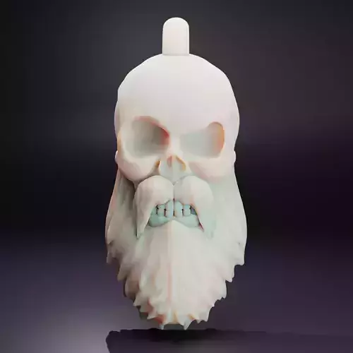 Skull keychain