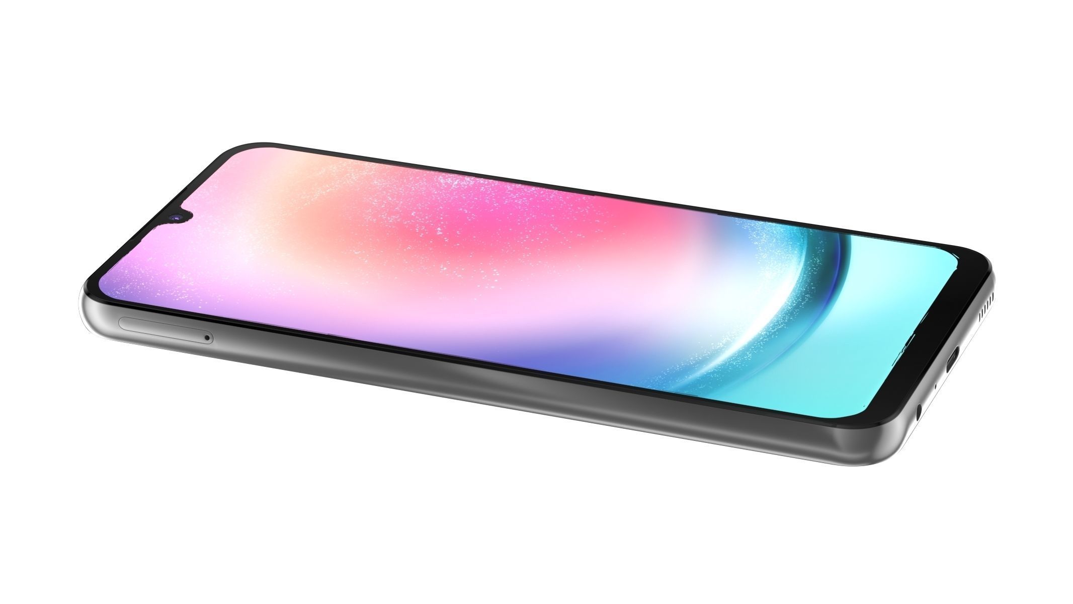 Samsung Galaxy A24 Black 3D model_4