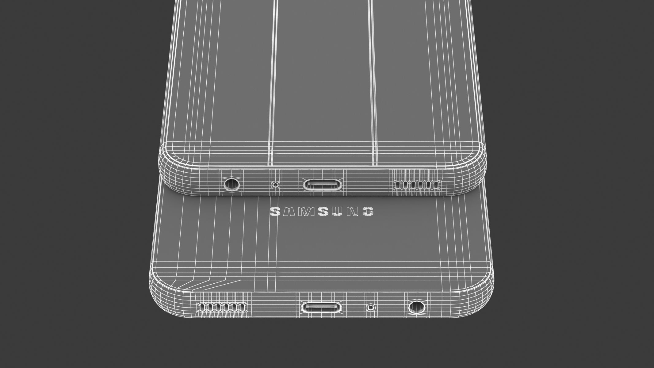 Samsung Galaxy A24 Black 3D model_19