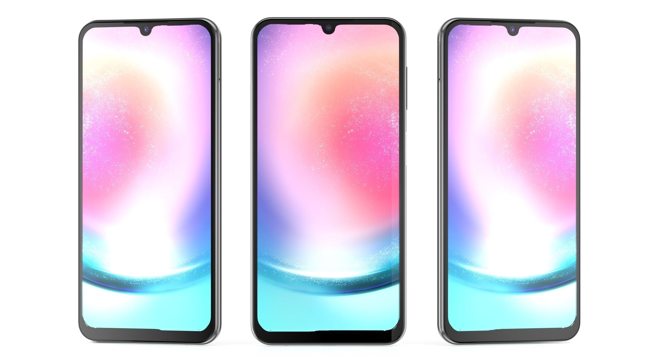 Samsung Galaxy A24 Black 3D model_7