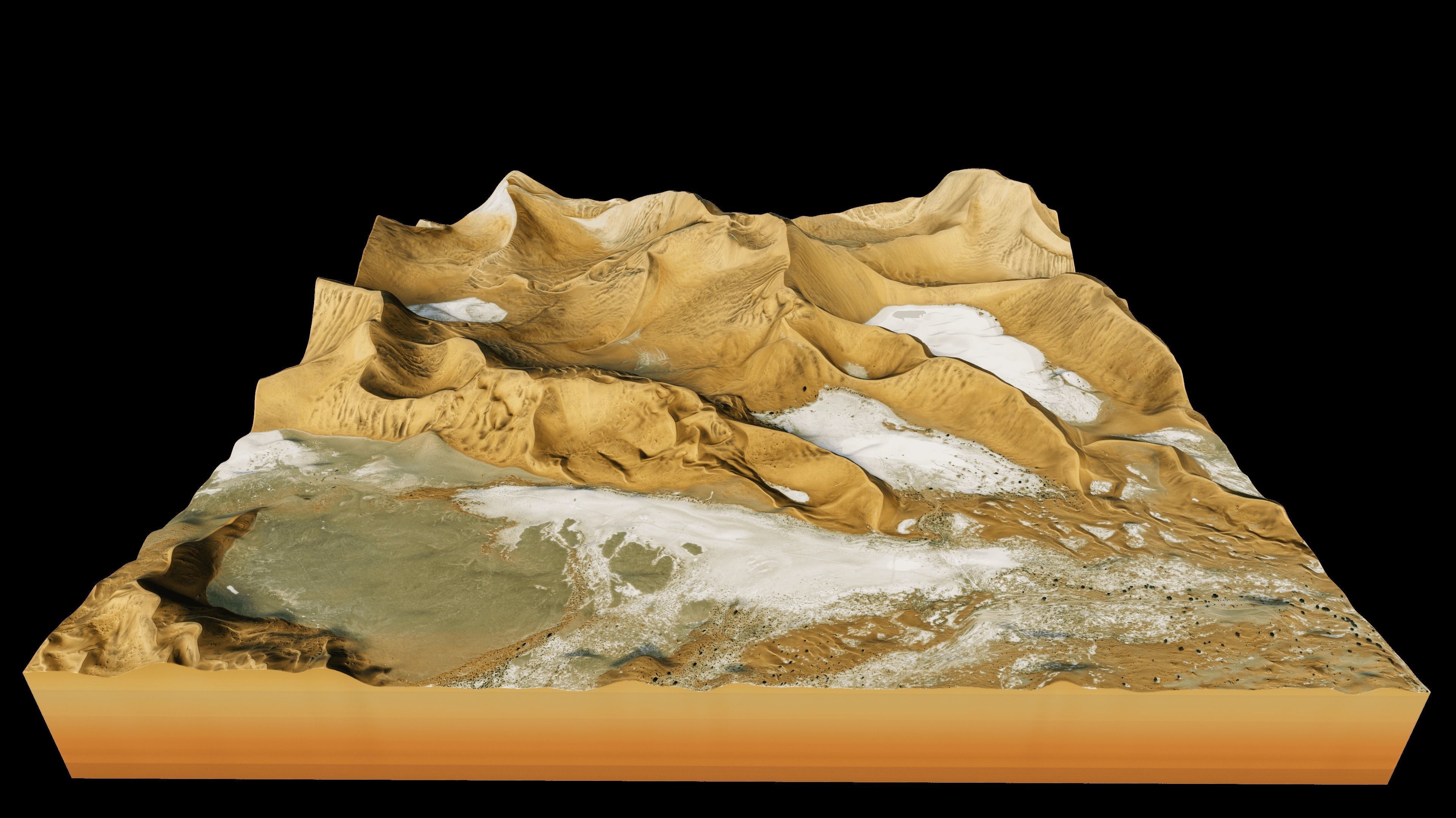 Deadvlei 3d model terrain 3D model_1