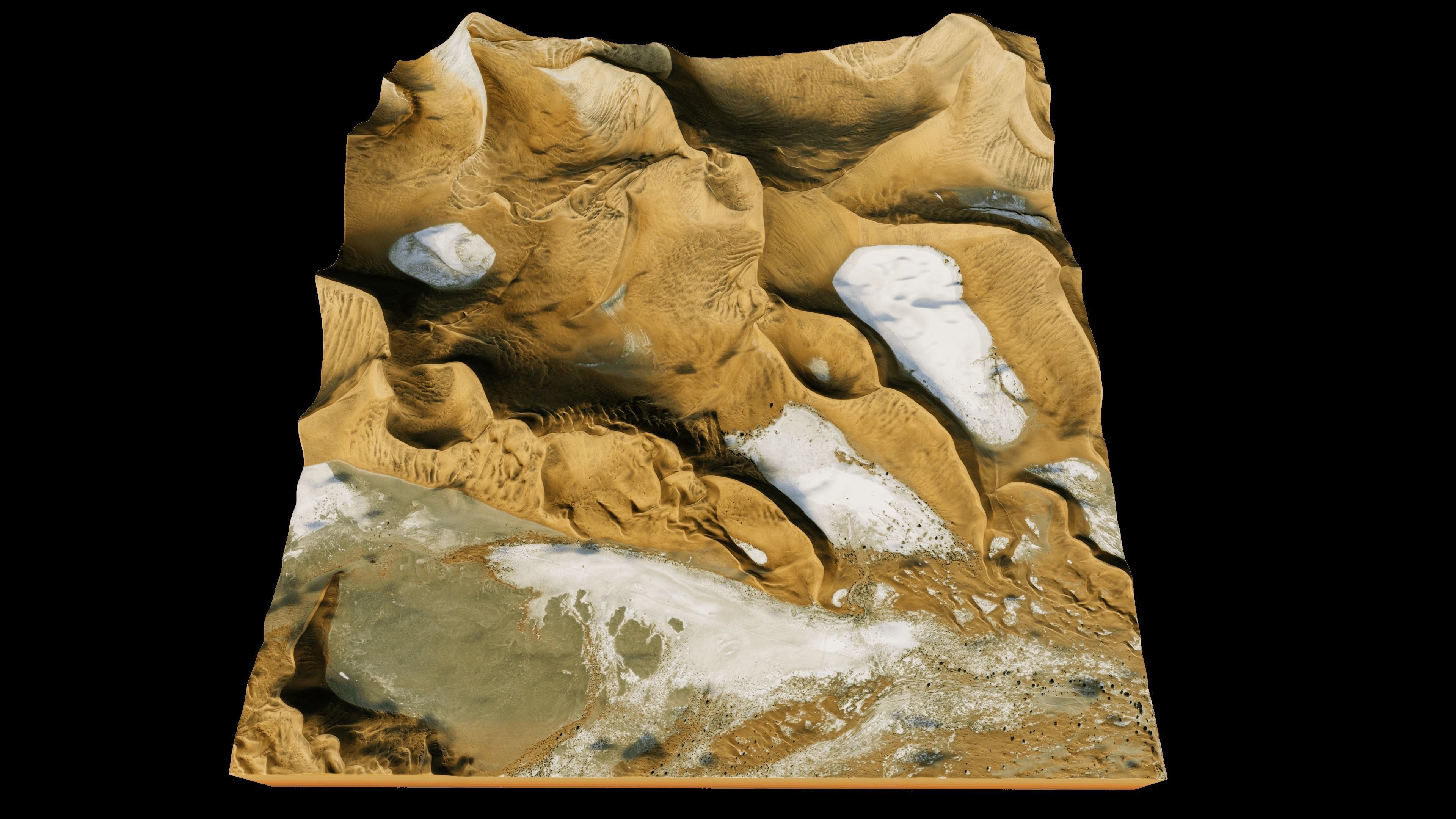 Deadvlei 3d model terrain 3D model_2