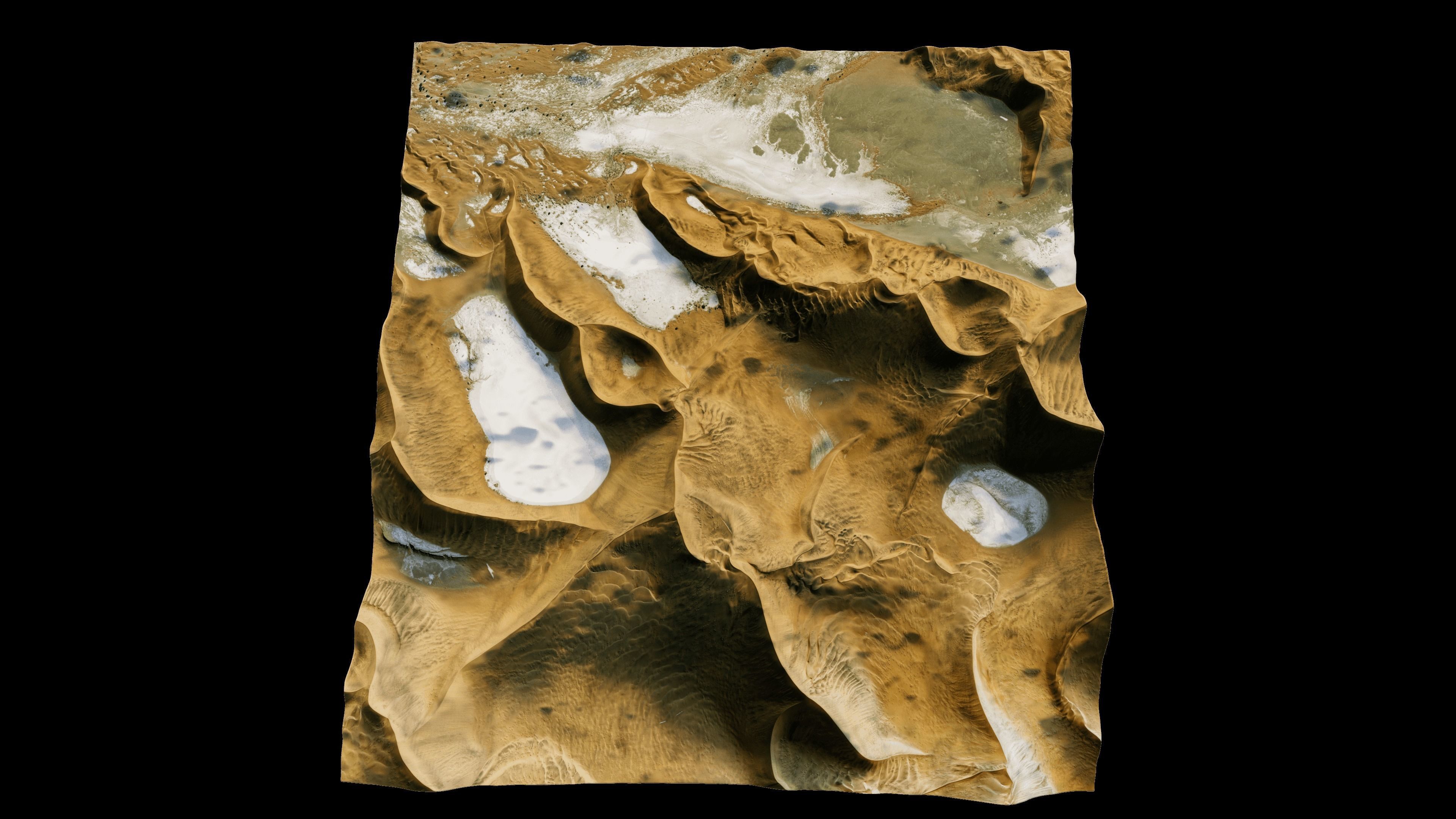 Deadvlei 3d model terrain 3D model_9