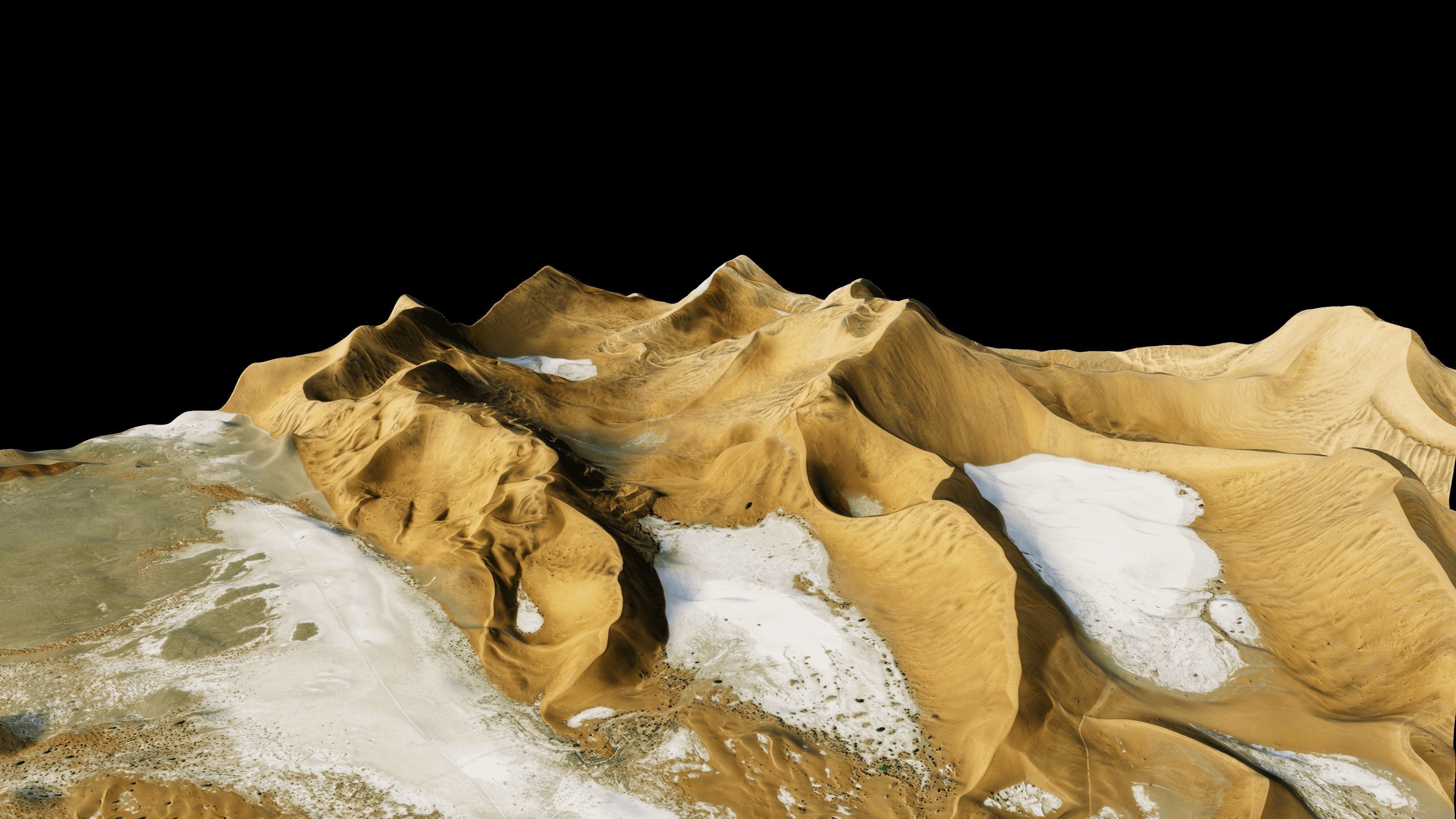 Deadvlei 3d model terrain 3D model_3