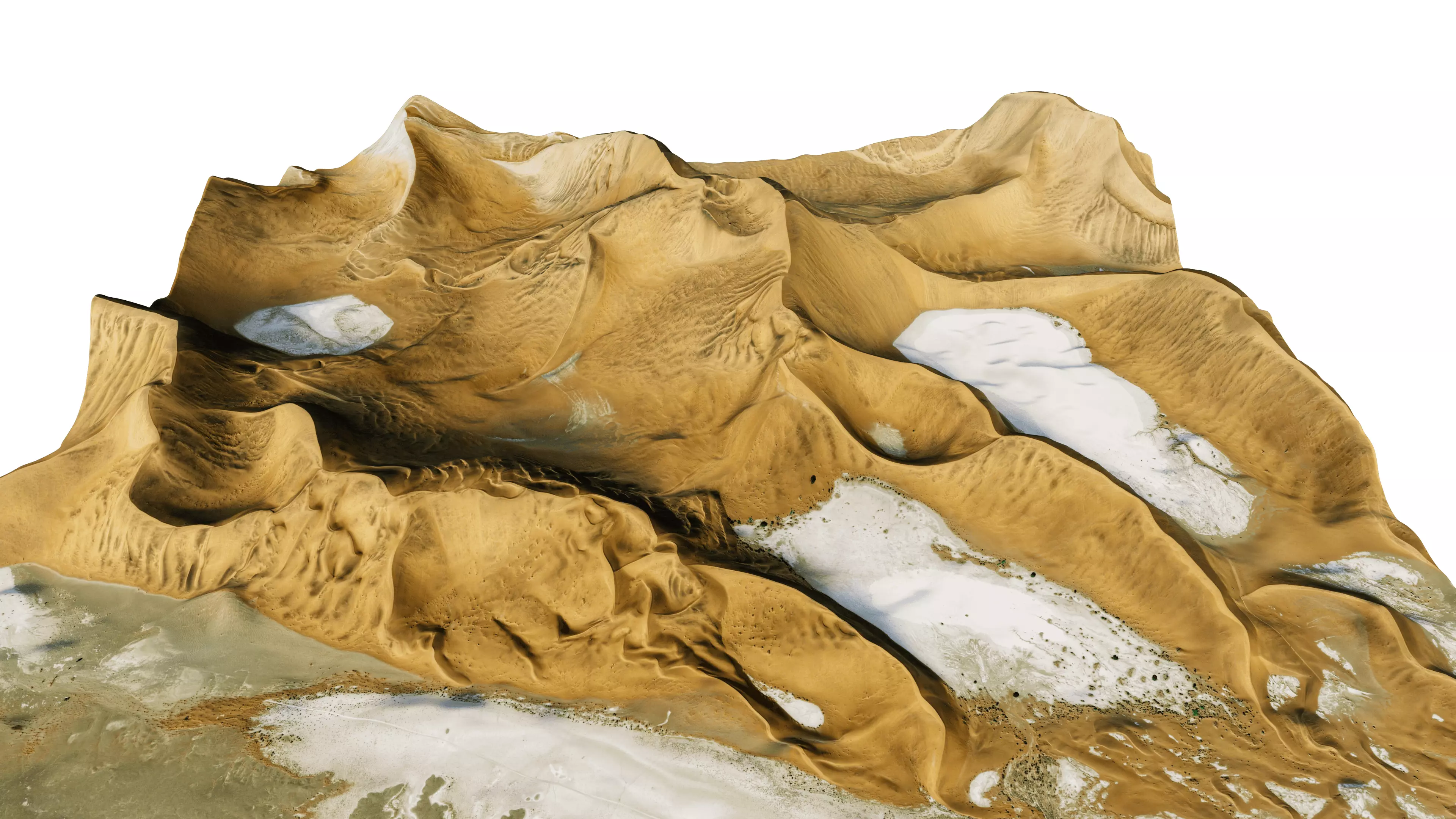 Deadvlei 3d model terrain 3D model_0