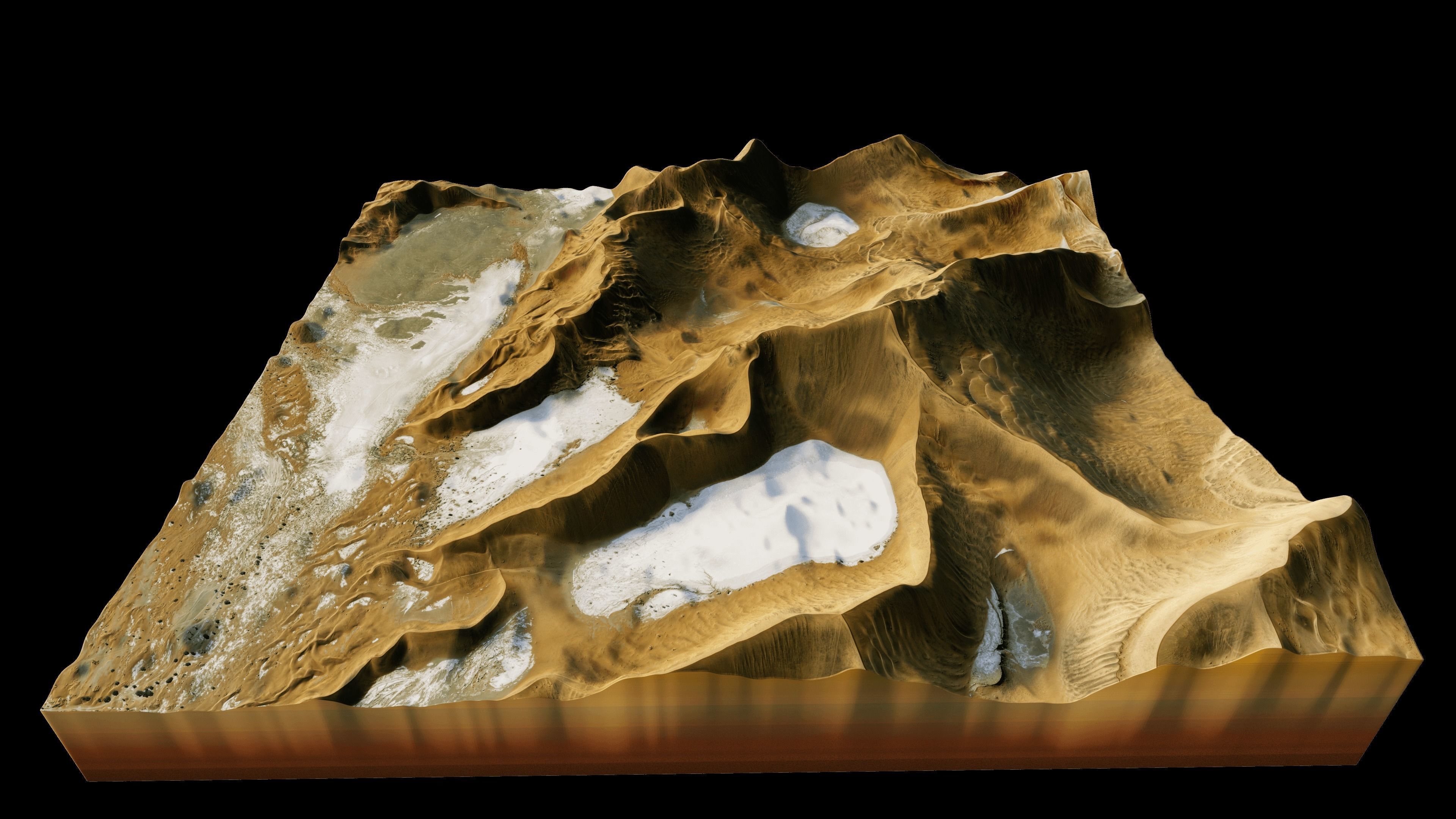 Deadvlei 3d model terrain 3D model_5