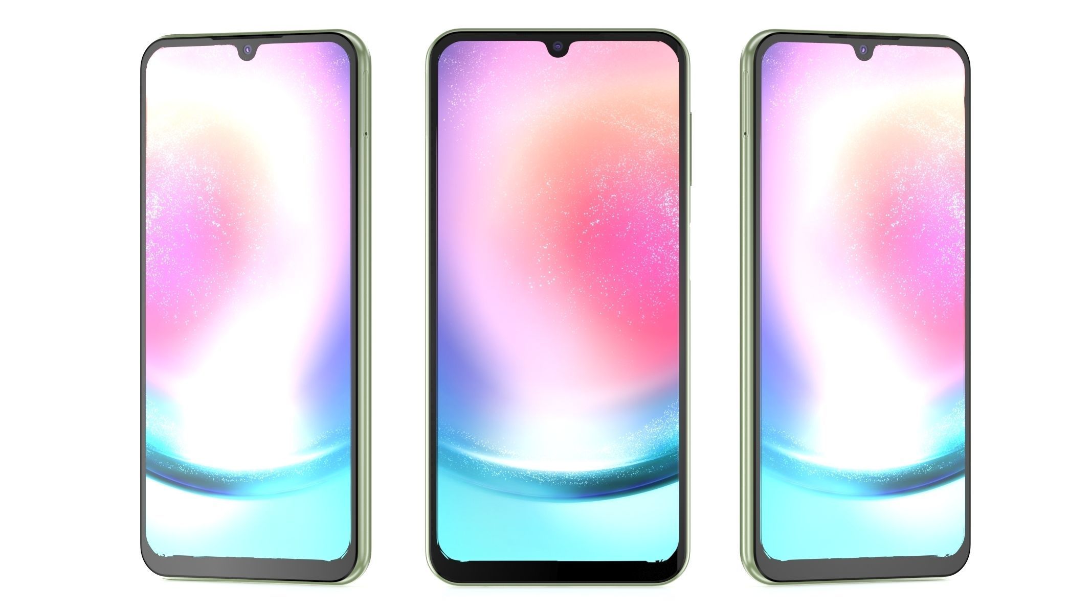 Samsung Galaxy A24 Green 3D model_7
