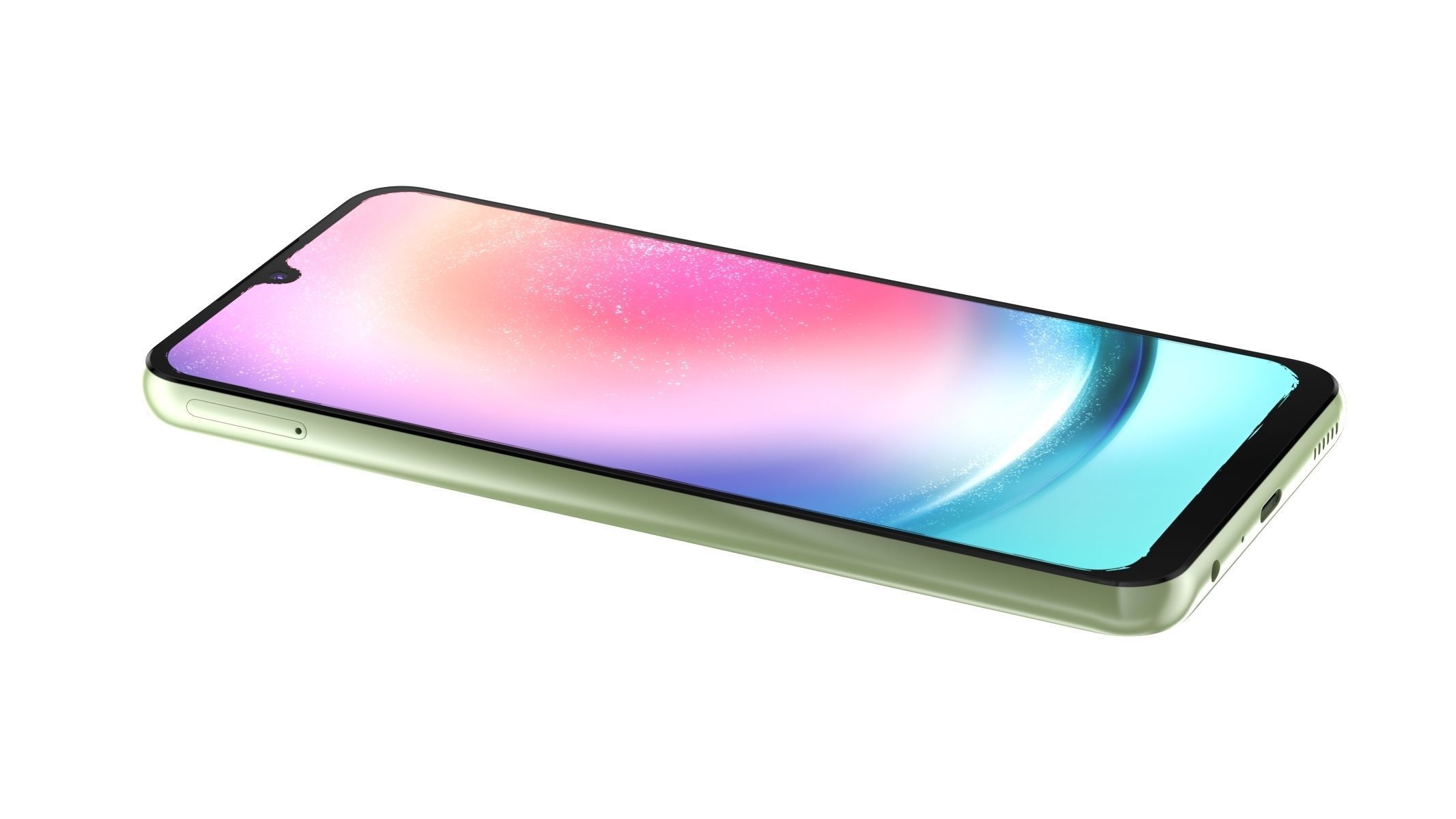 Samsung Galaxy A24 Green 3D model_5