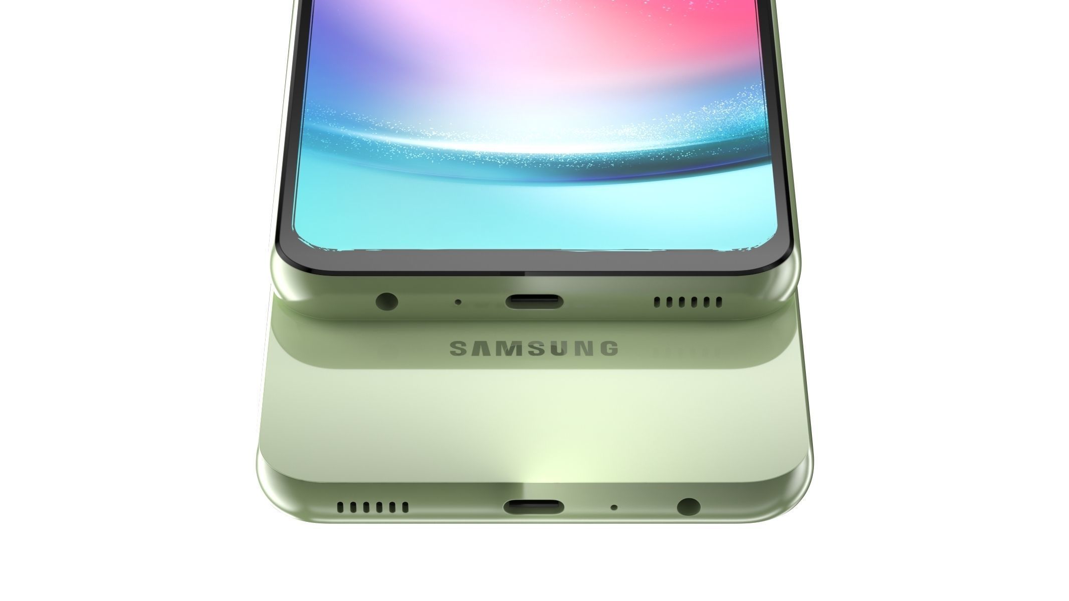 Samsung Galaxy A24 Green 3D model_9