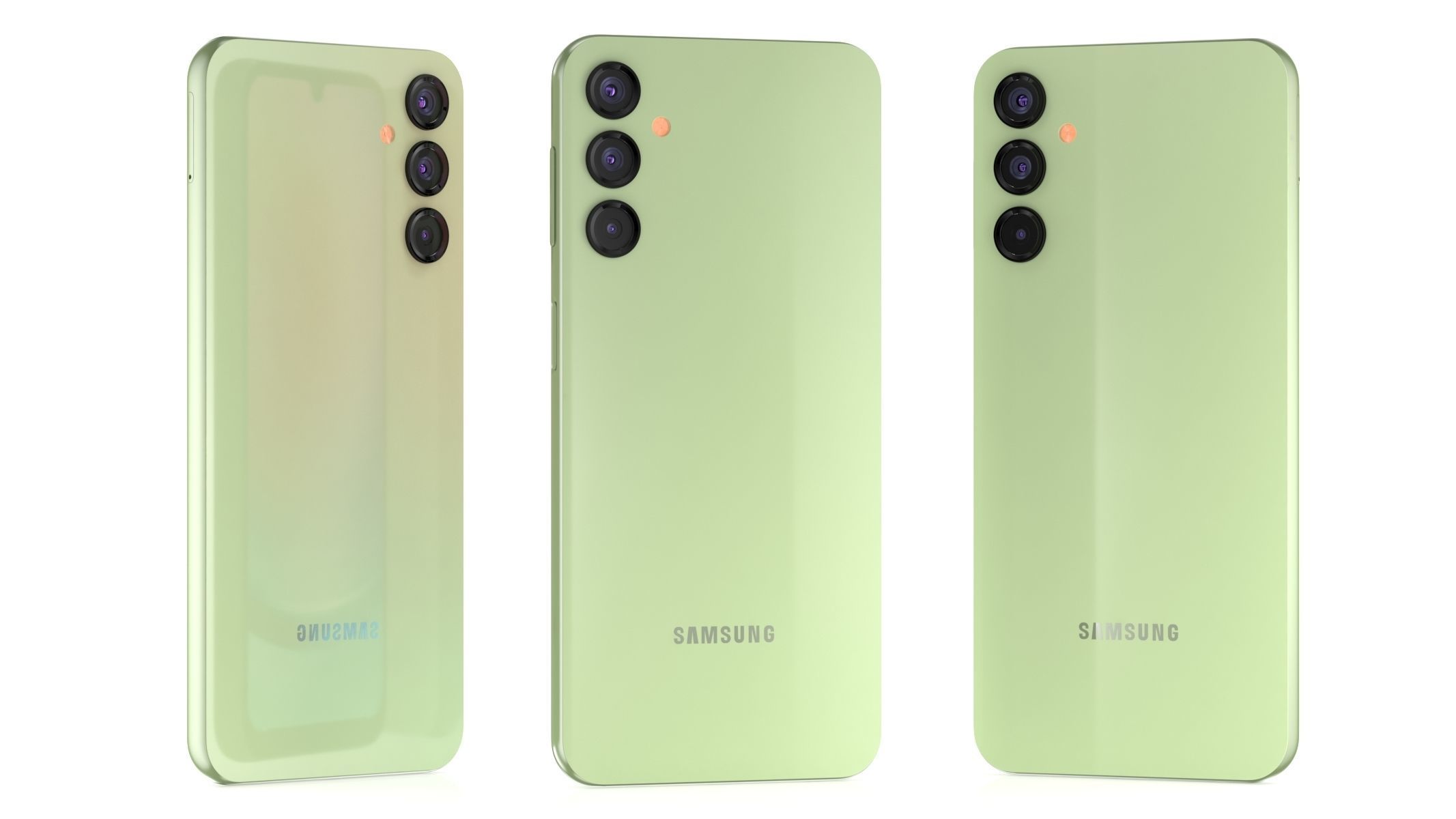 Samsung Galaxy A24 Green 3D model_8