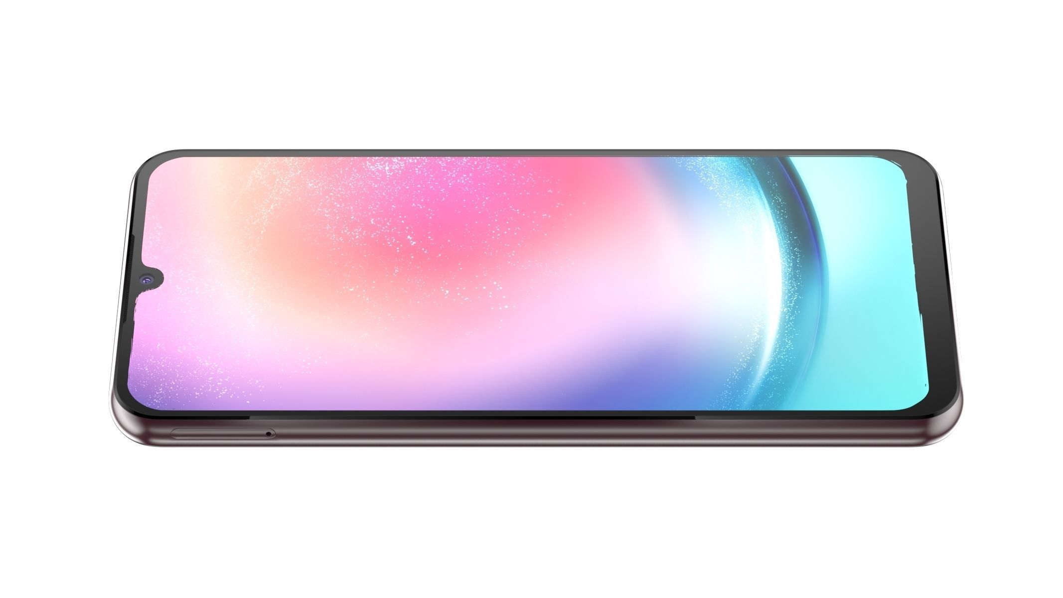 Samsung Galaxy A24 Red 3D model_3