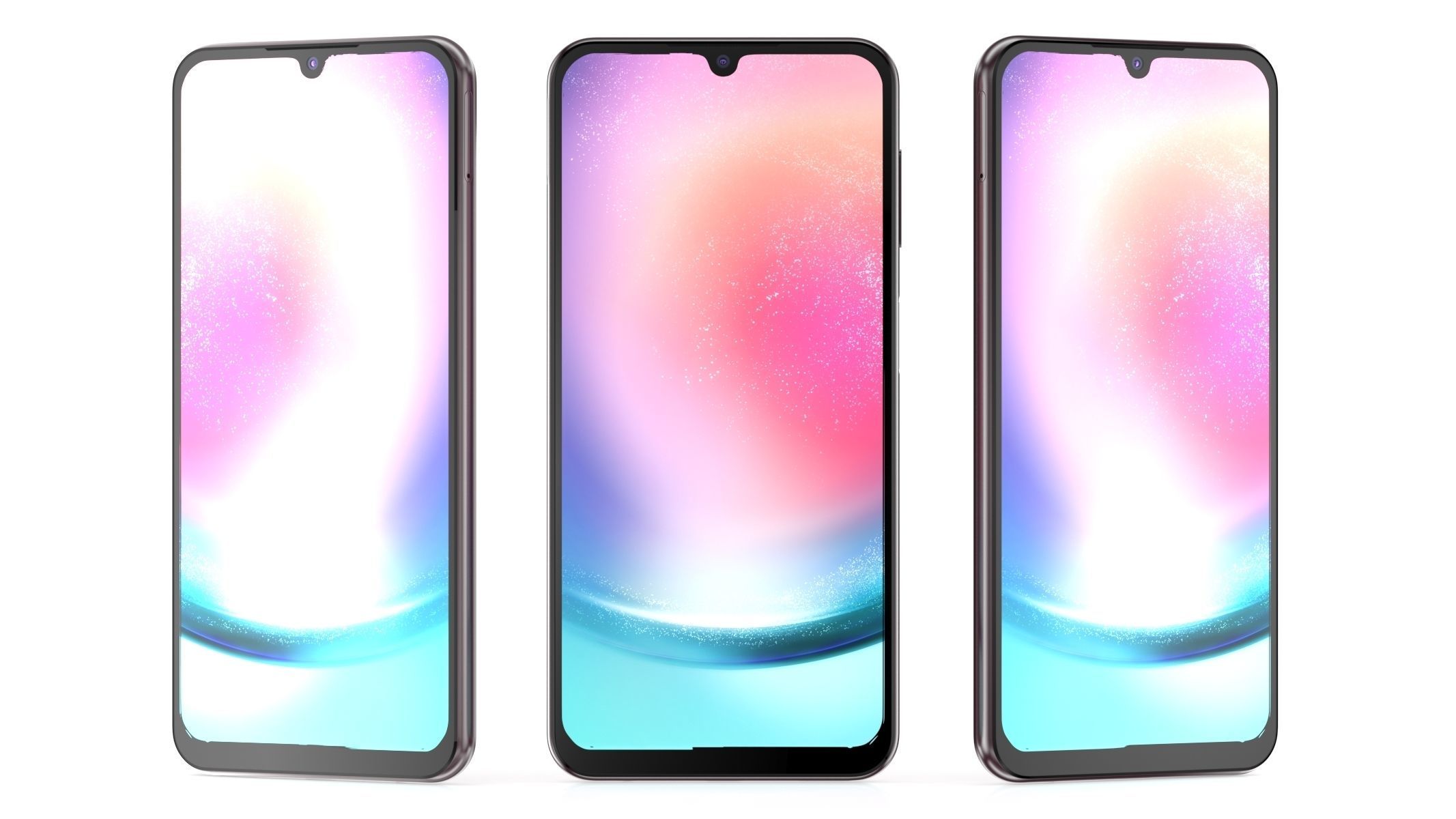 Samsung Galaxy A24 Red 3D model_7