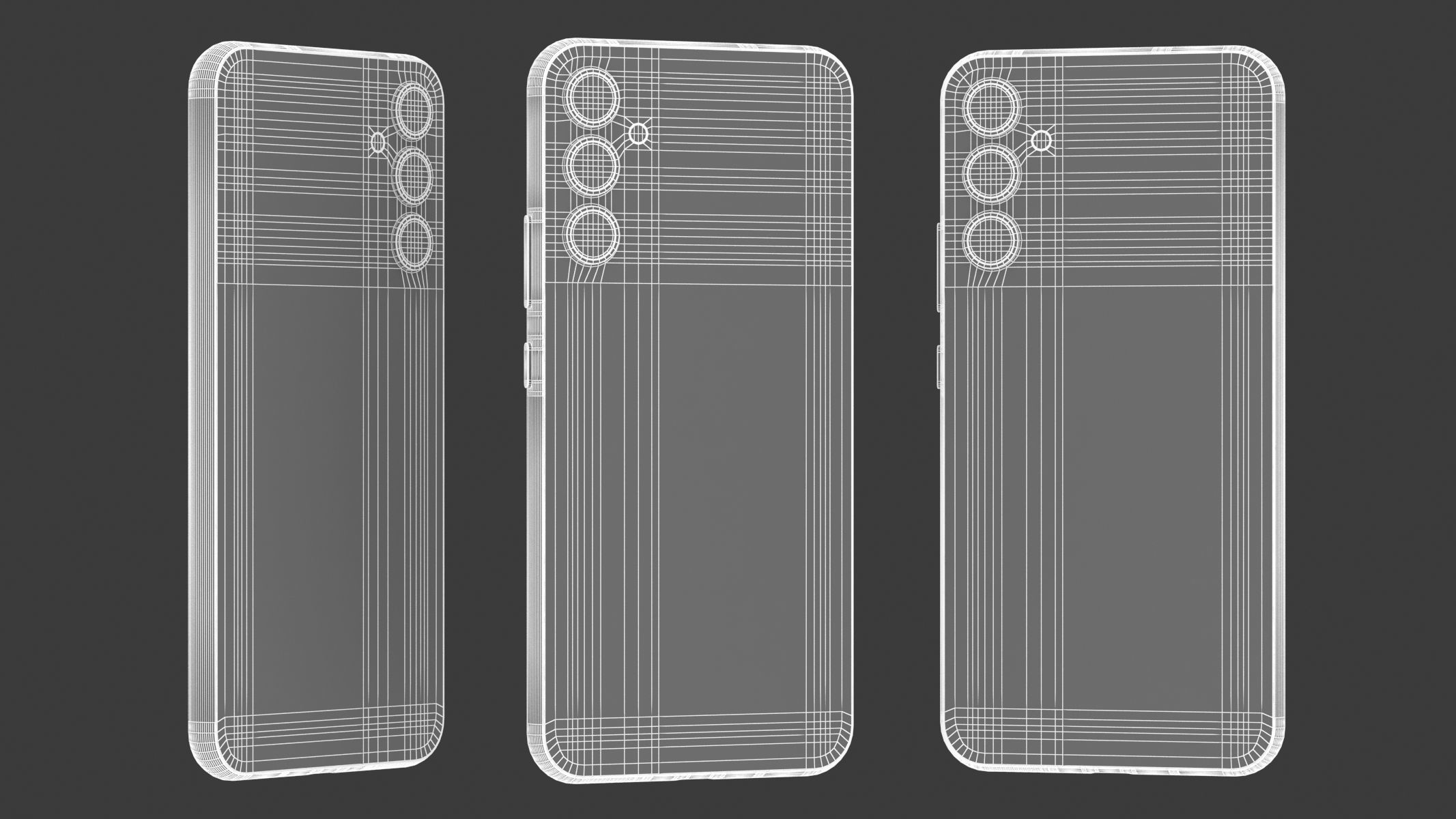 Samsung galaxy A34 Graphite 3D model_18