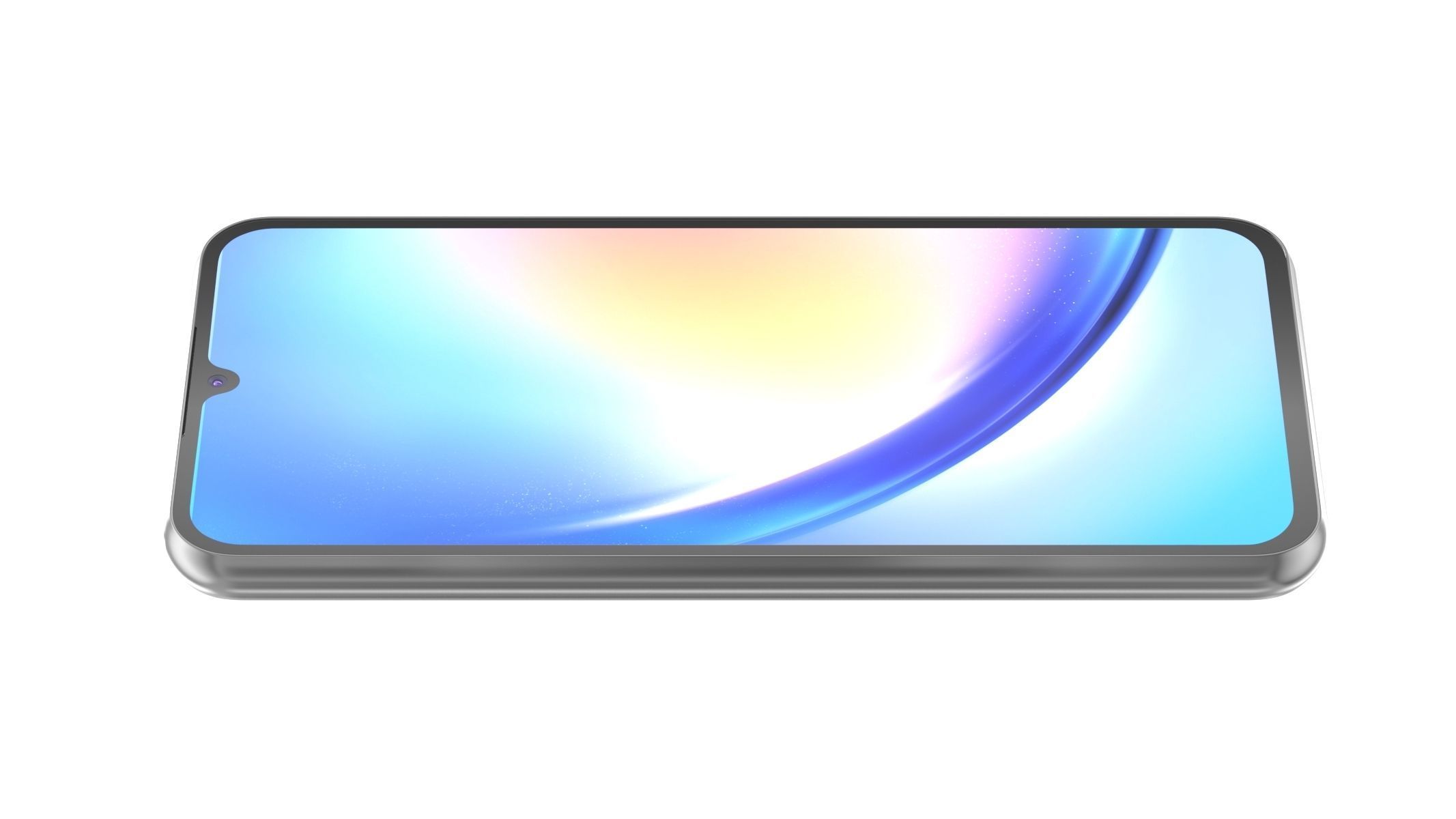 Samsung galaxy A34 Graphite 3D model_3