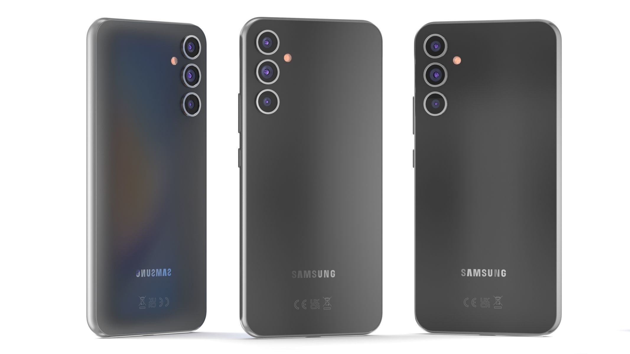 Samsung galaxy A34 Graphite 3D model_8