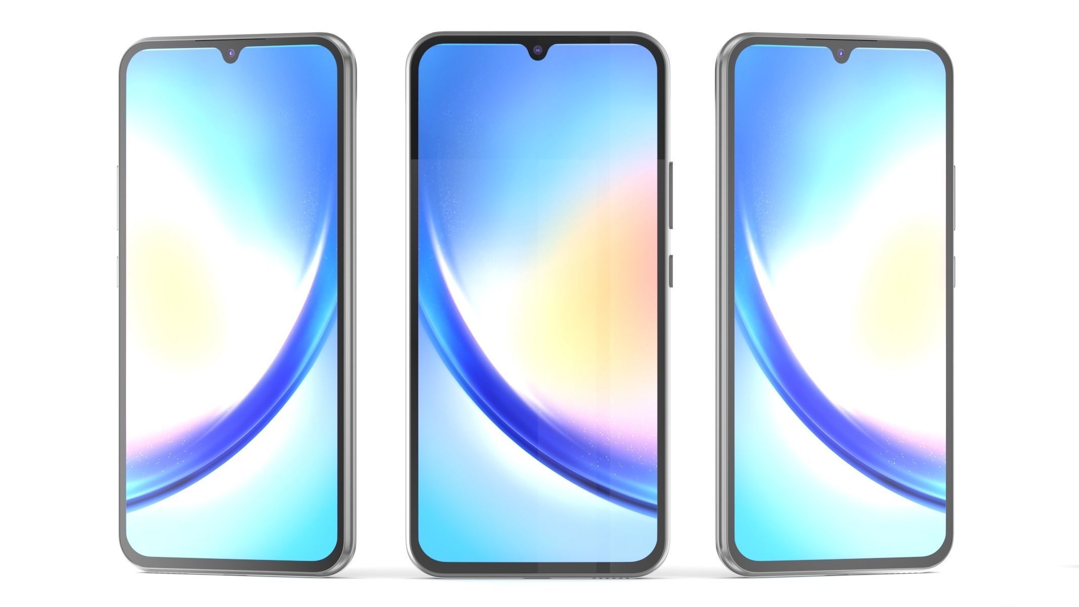 Samsung galaxy A34 Graphite 3D model_7