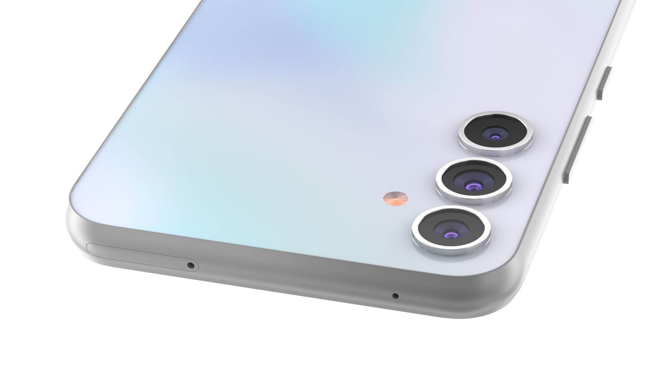 Samsung galaxy A34 Silver 3D model_6