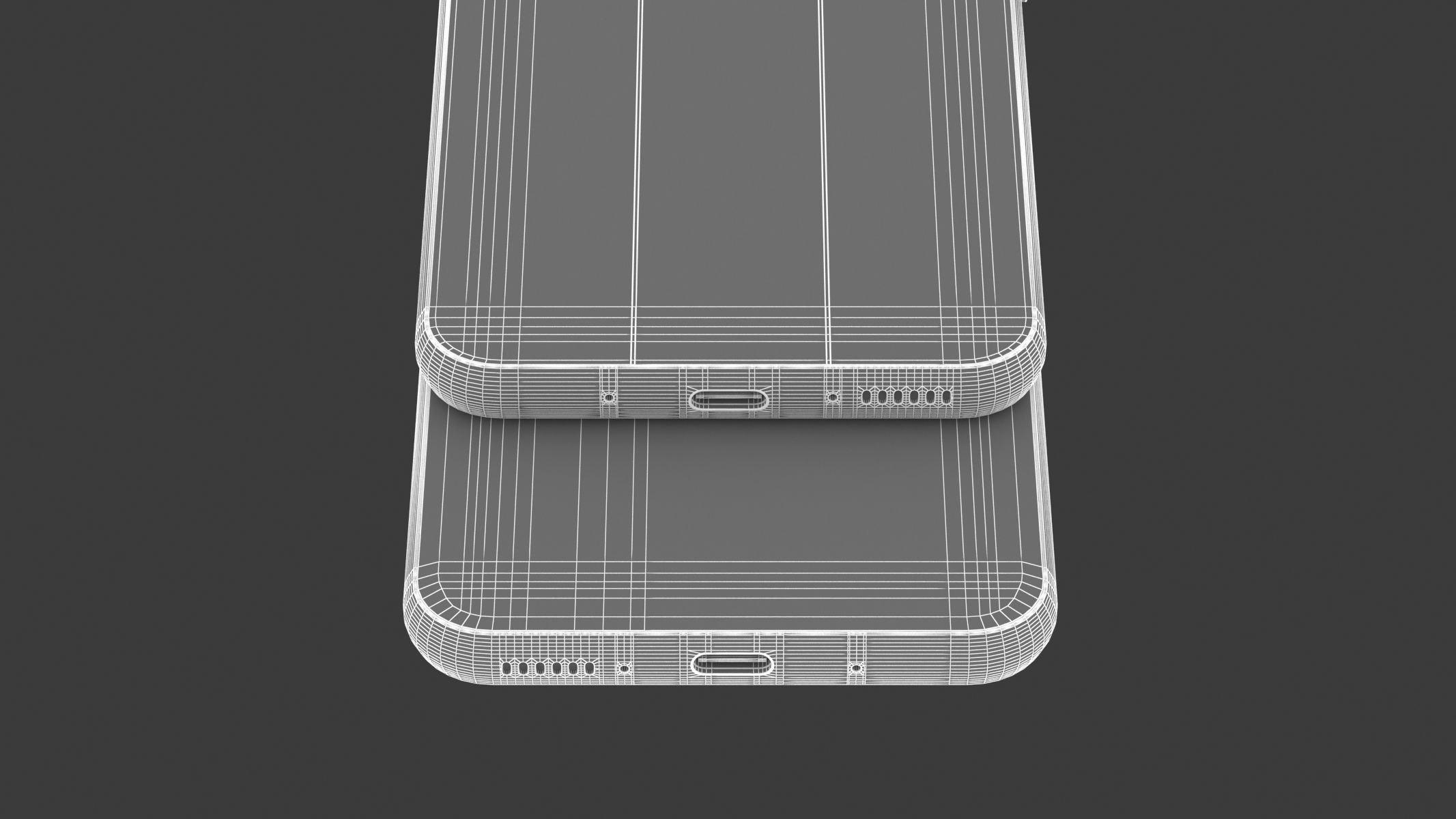 Samsung galaxy A34 Silver 3D model_19