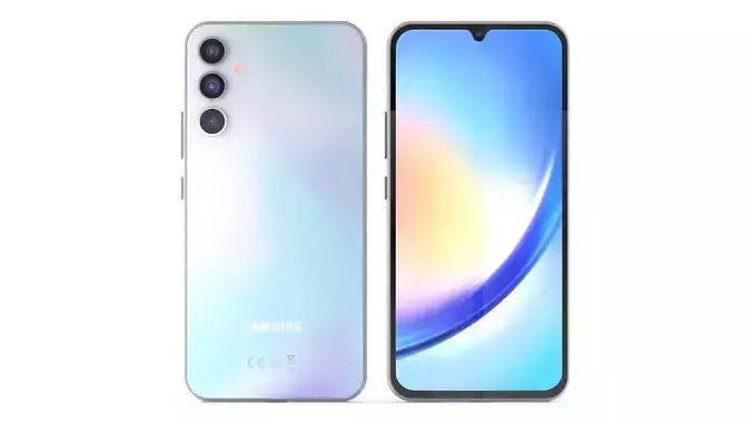 Samsung galaxy A34 Silver