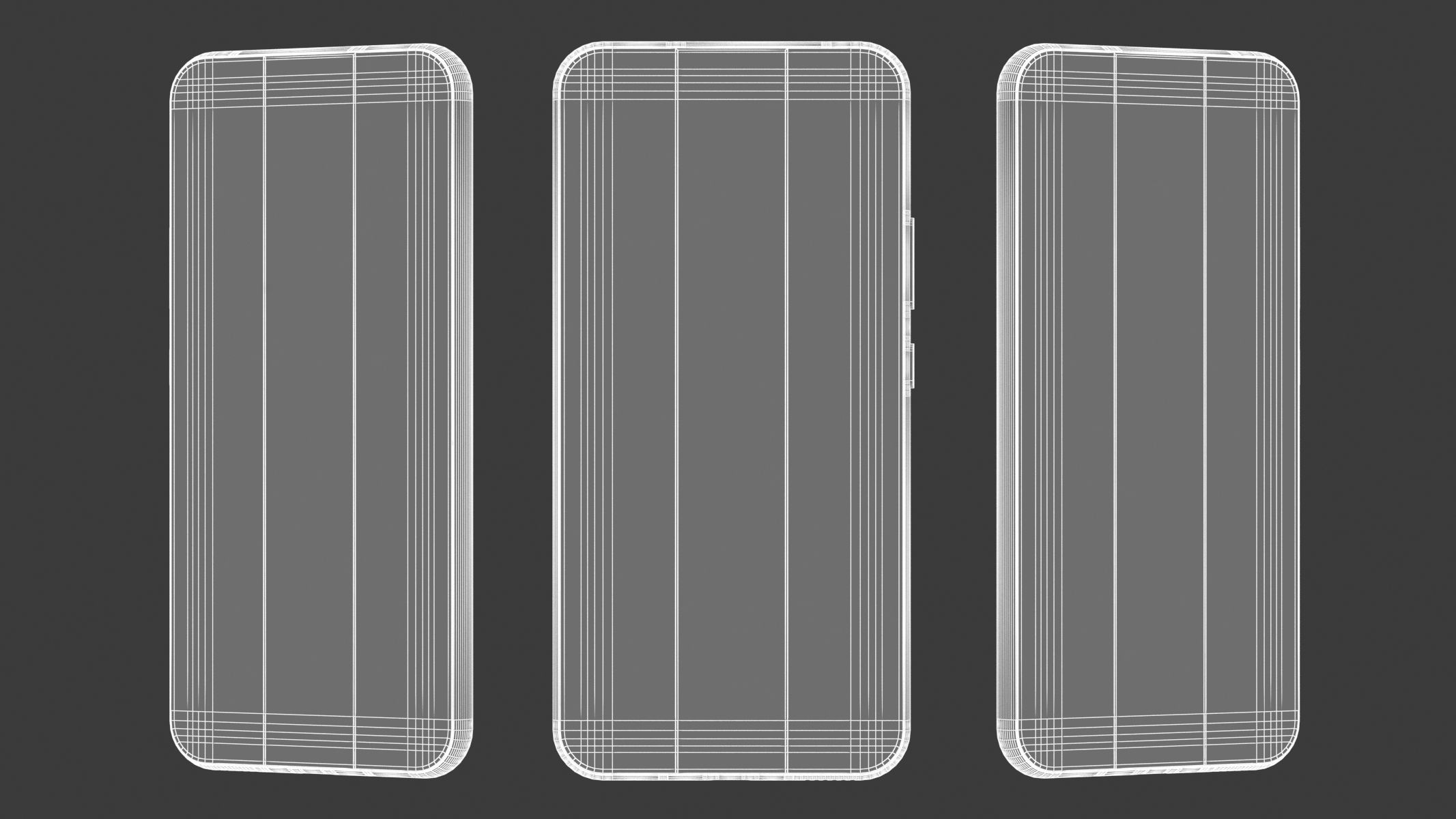 Samsung galaxy A34 Silver 3D model_17