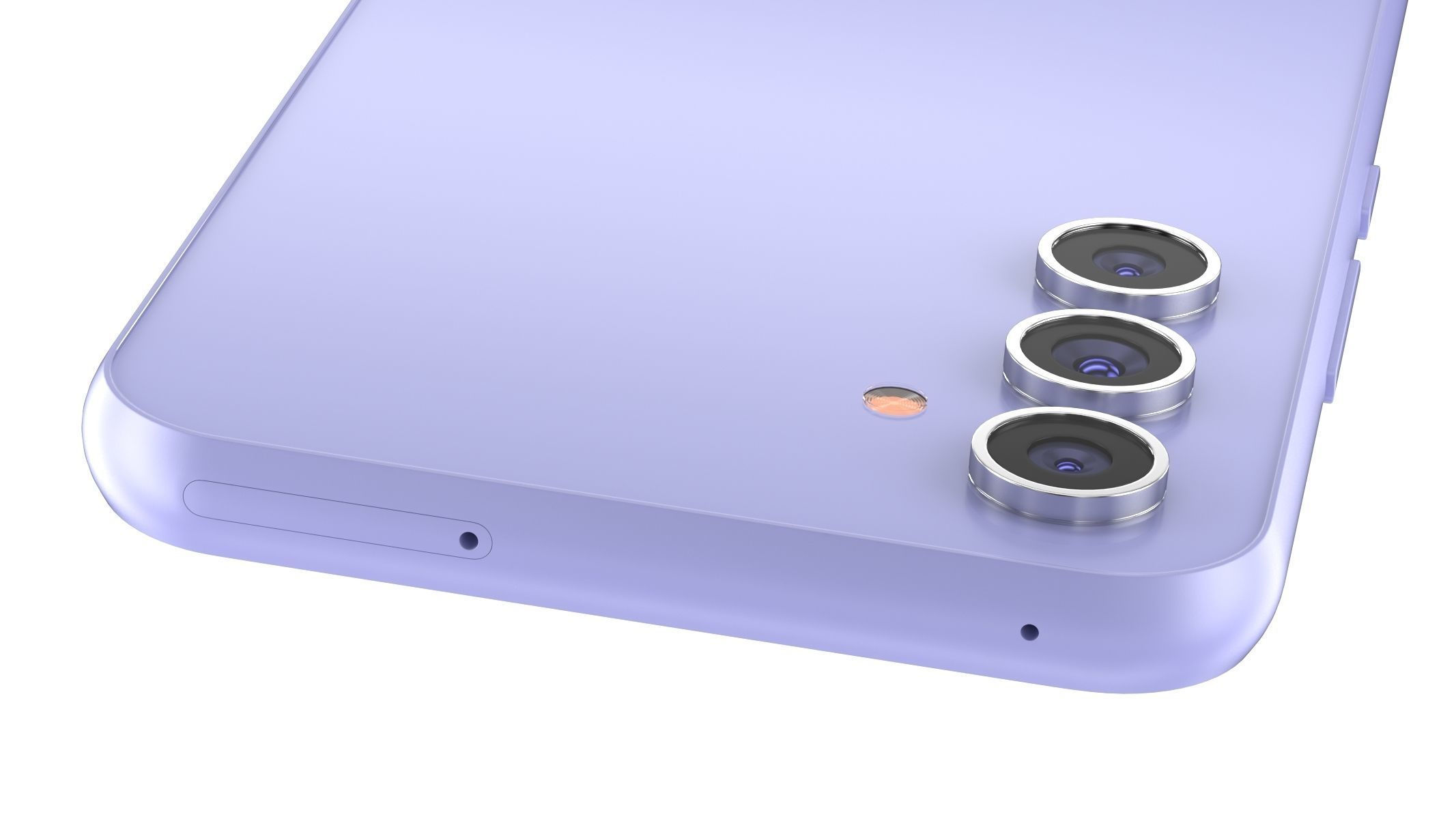 Samsung galaxy A54 Violet 3D model_6
