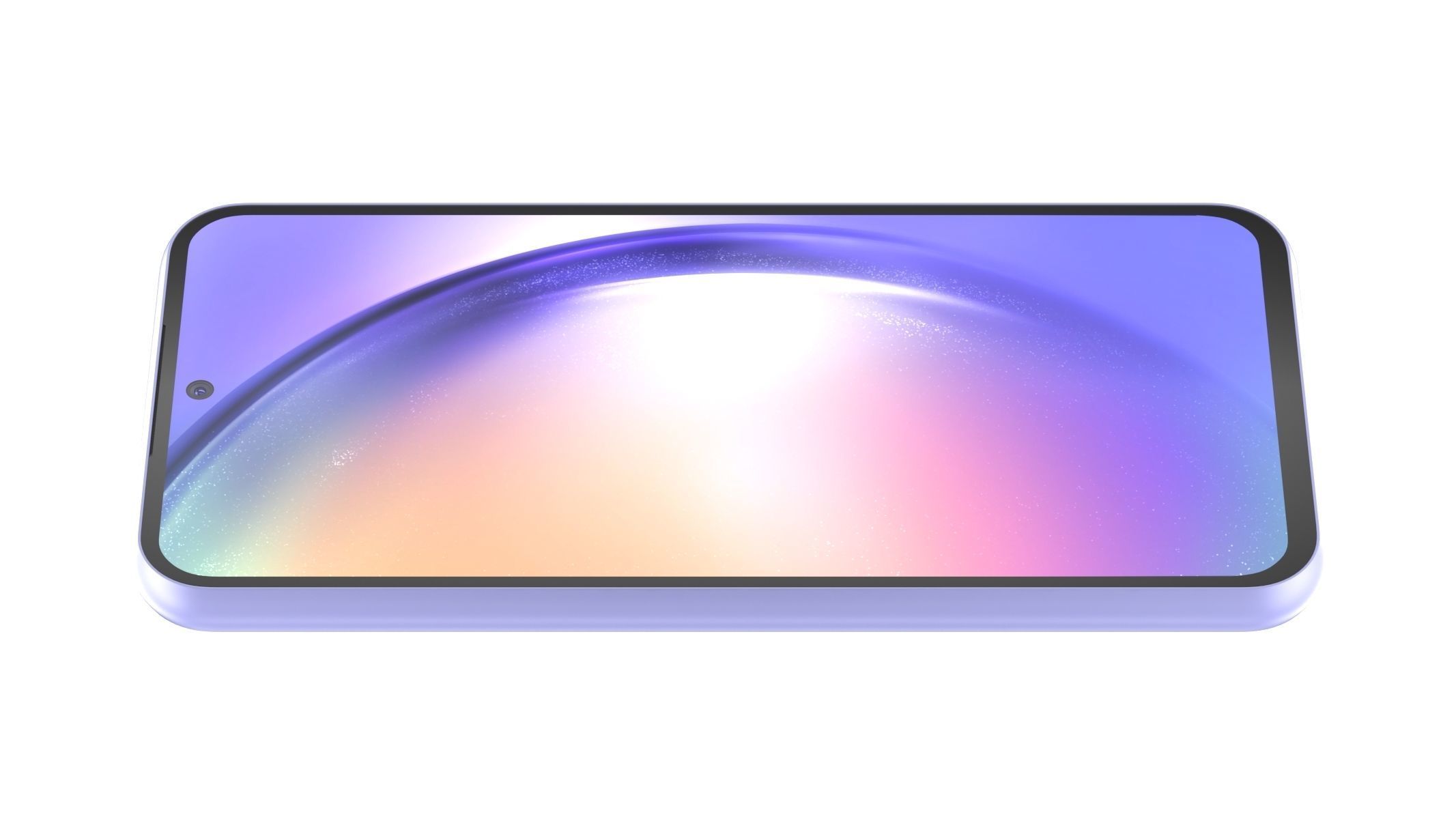 Samsung galaxy A54 Violet 3D model_3