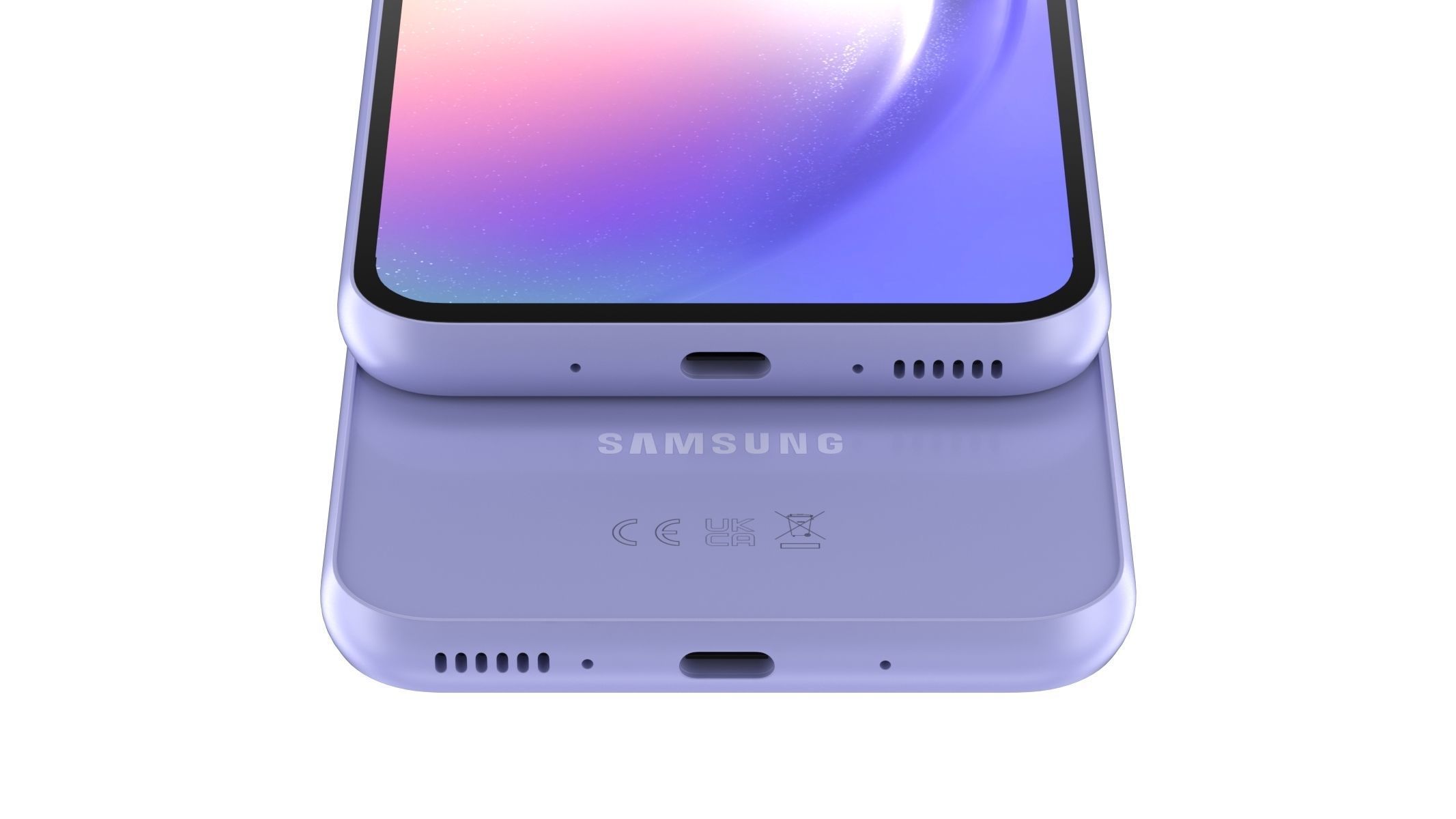 Samsung galaxy A54 Violet 3D model_9