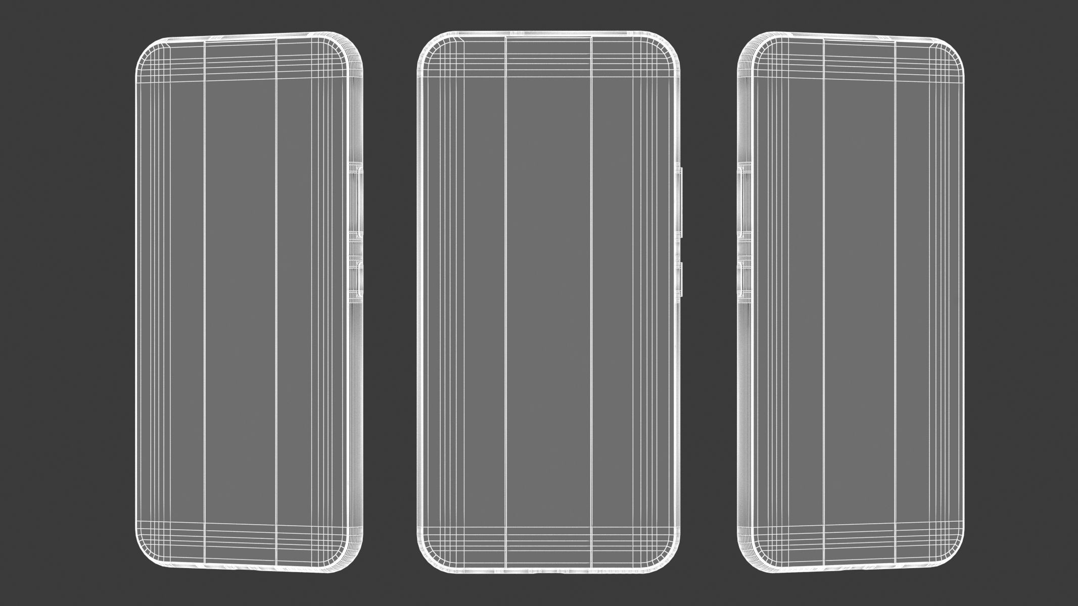 Samsung galaxy A54 Violet 3D model_17