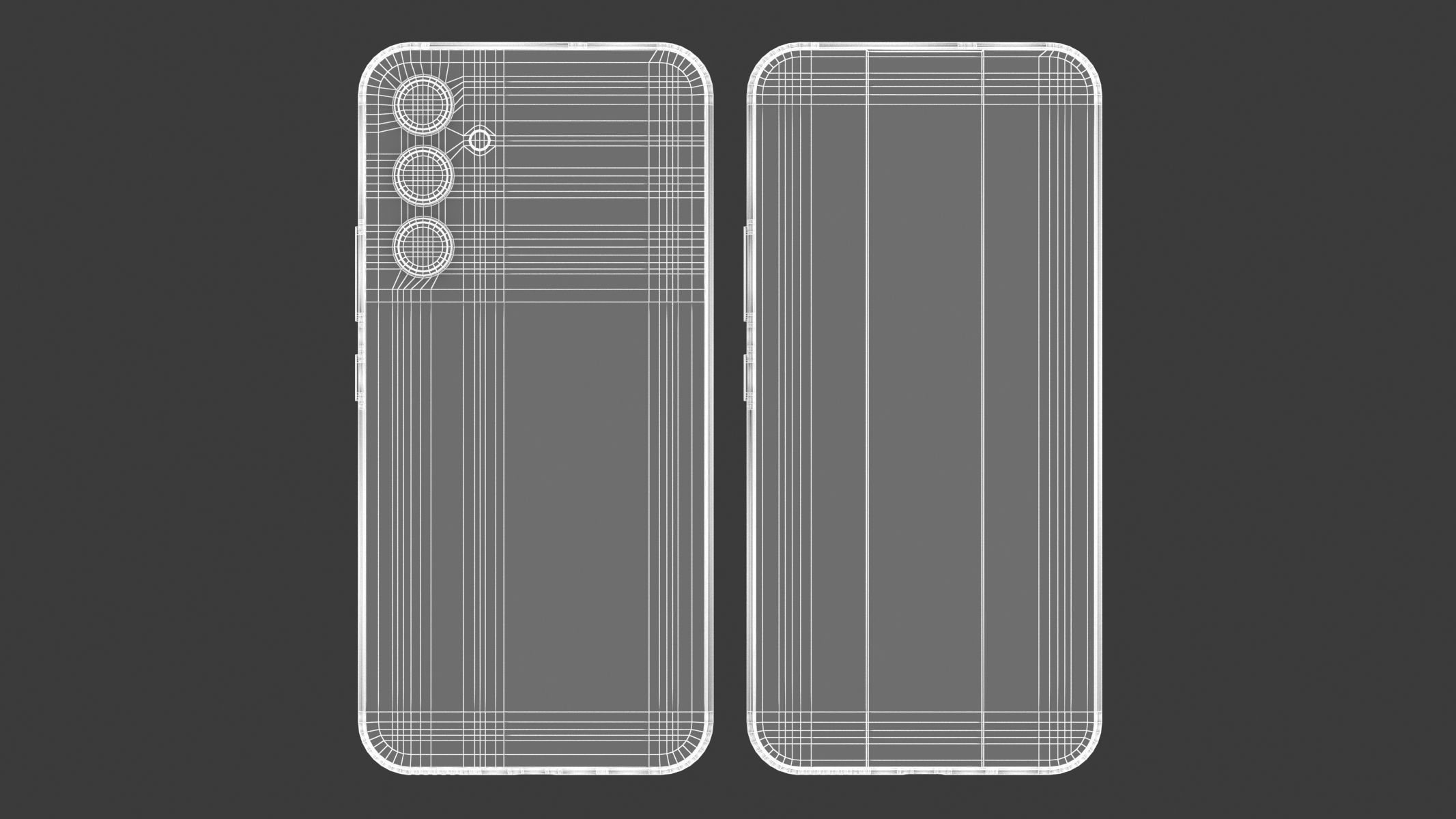 Samsung galaxy A54 White 3D model_10