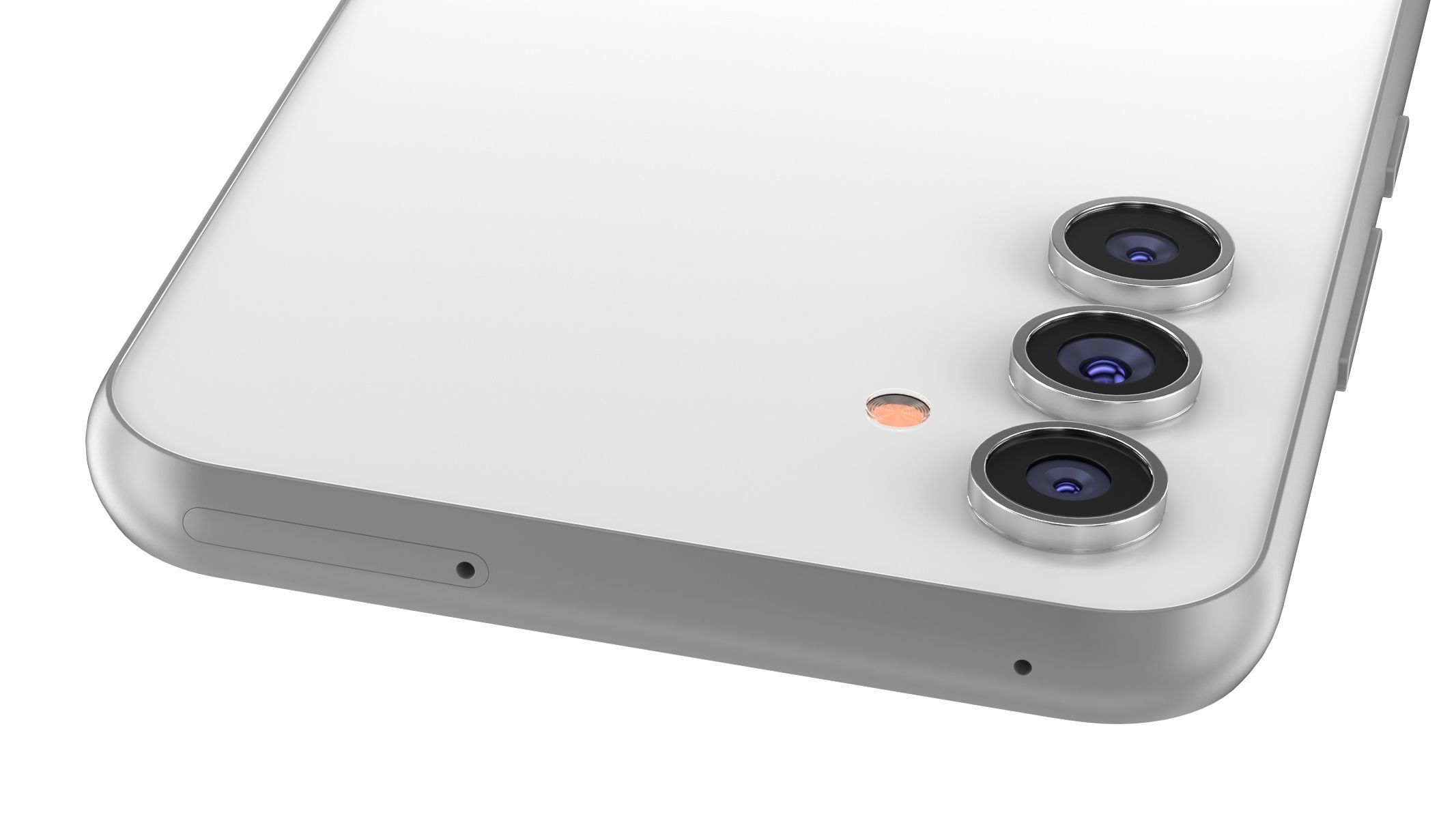 Samsung galaxy A54 White 3D model_6