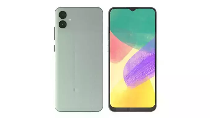 Samsung galaxy F04 Green