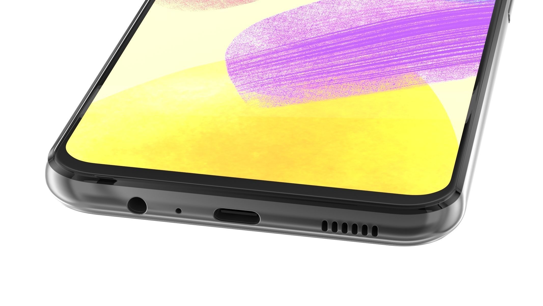 Samsung Galaxy F14 Black 3D model_5