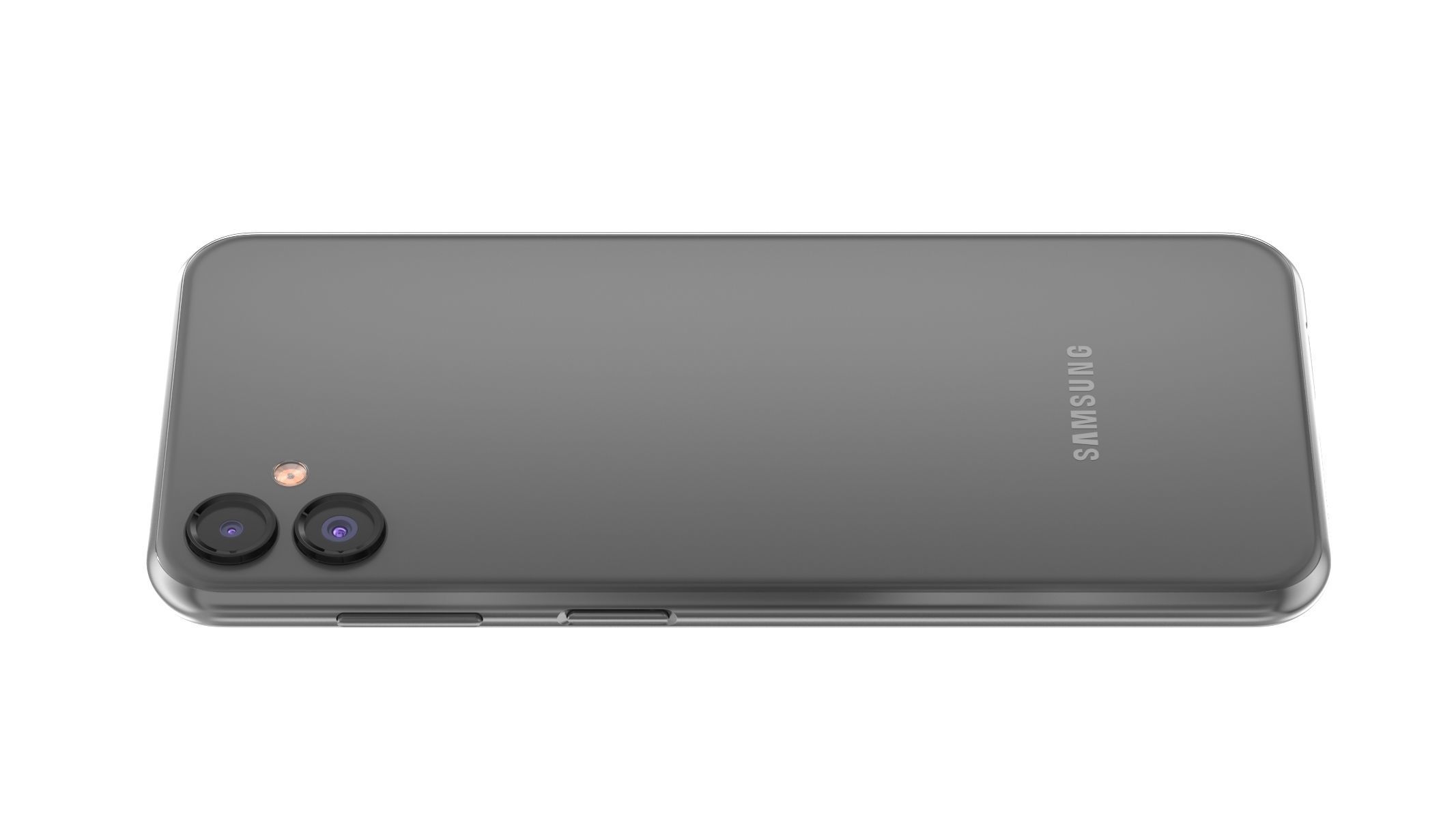 Samsung Galaxy F14 Black 3D model_2