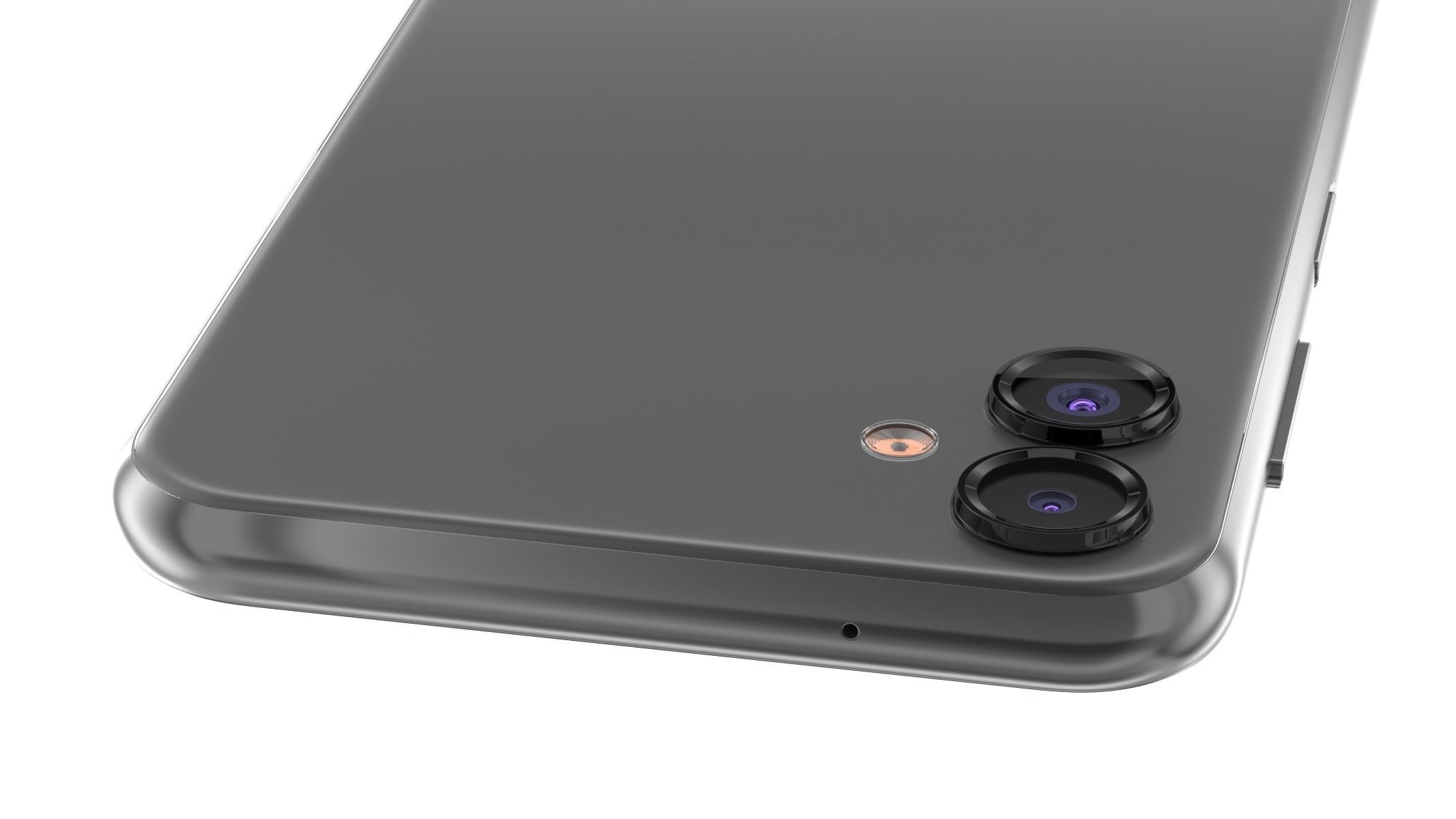 Samsung Galaxy F14 Black 3D model_6