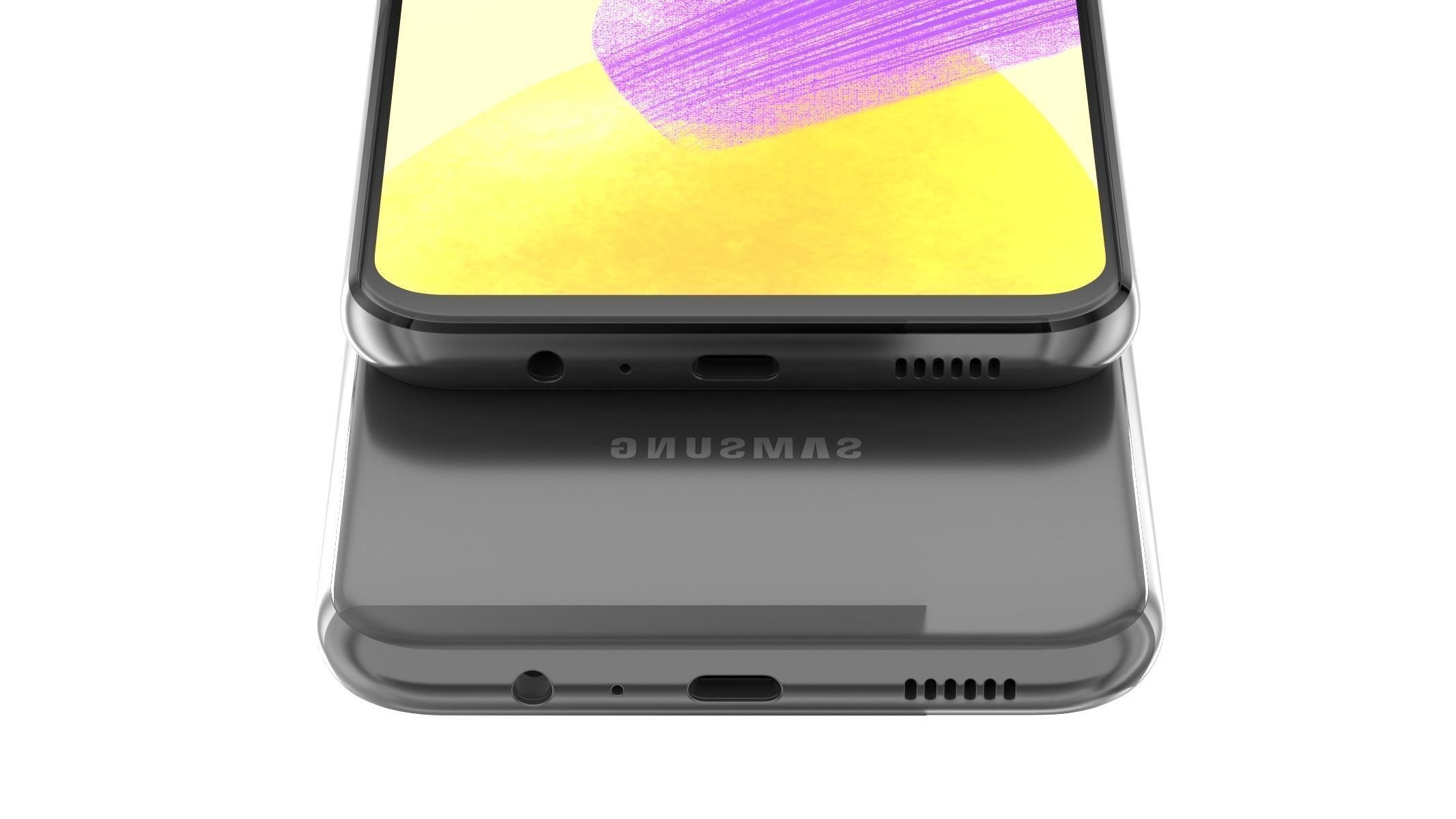 Samsung Galaxy F14 Black 3D model_9