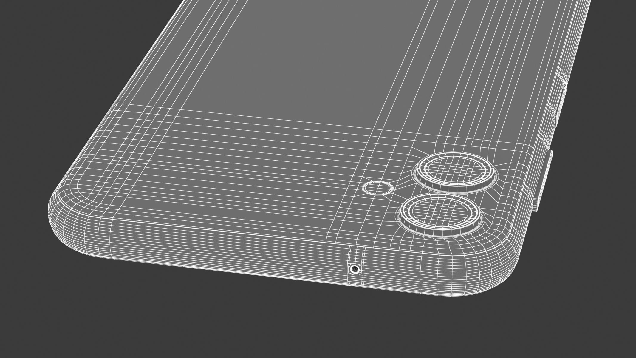 Samsung Galaxy F14 Black 3D model_16