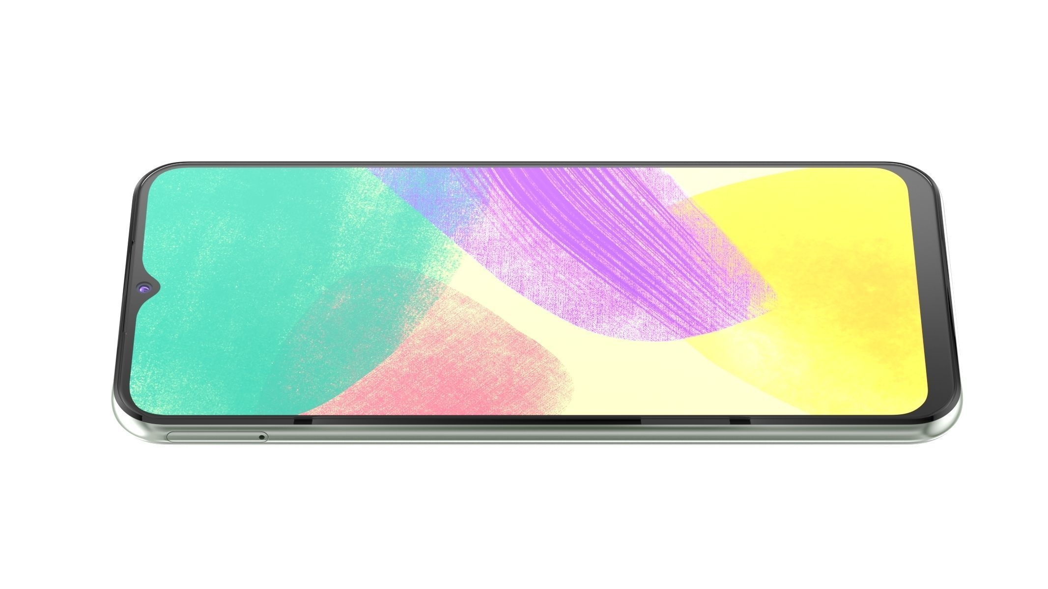 Samsung Galaxy F14 Green 3D model_3