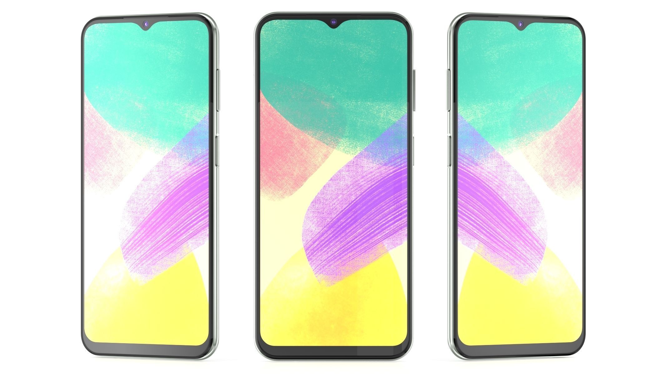 Samsung Galaxy F14 Green 3D model_7