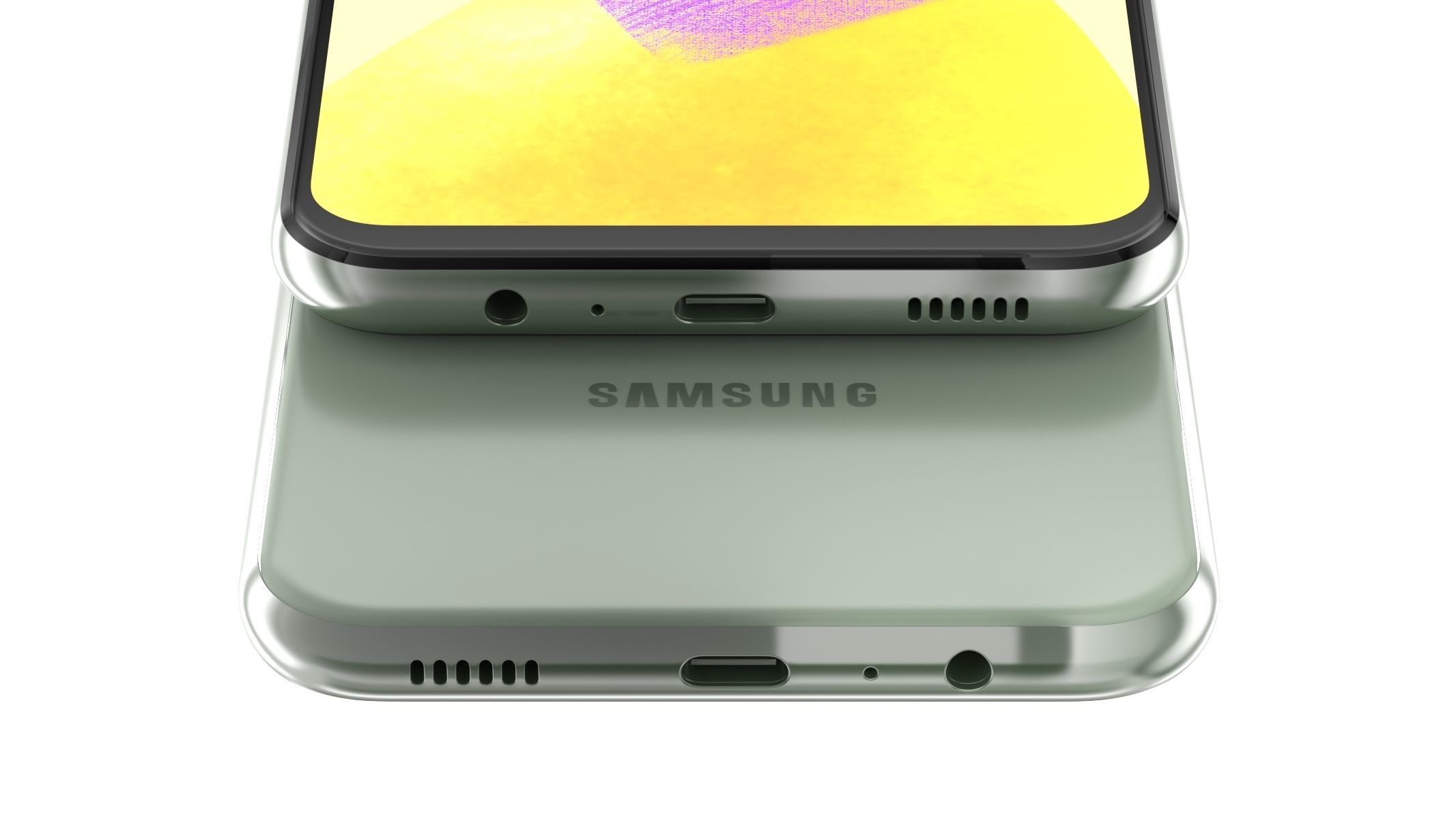 Samsung Galaxy F14 Green 3D model_9