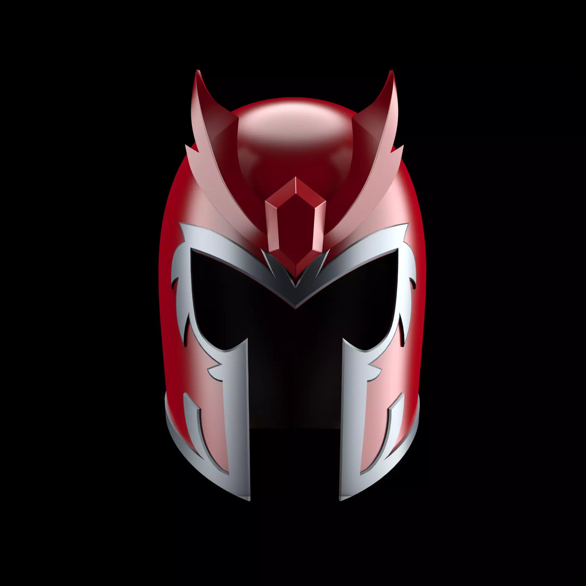 MAGNETO HELMET 3D print model_0