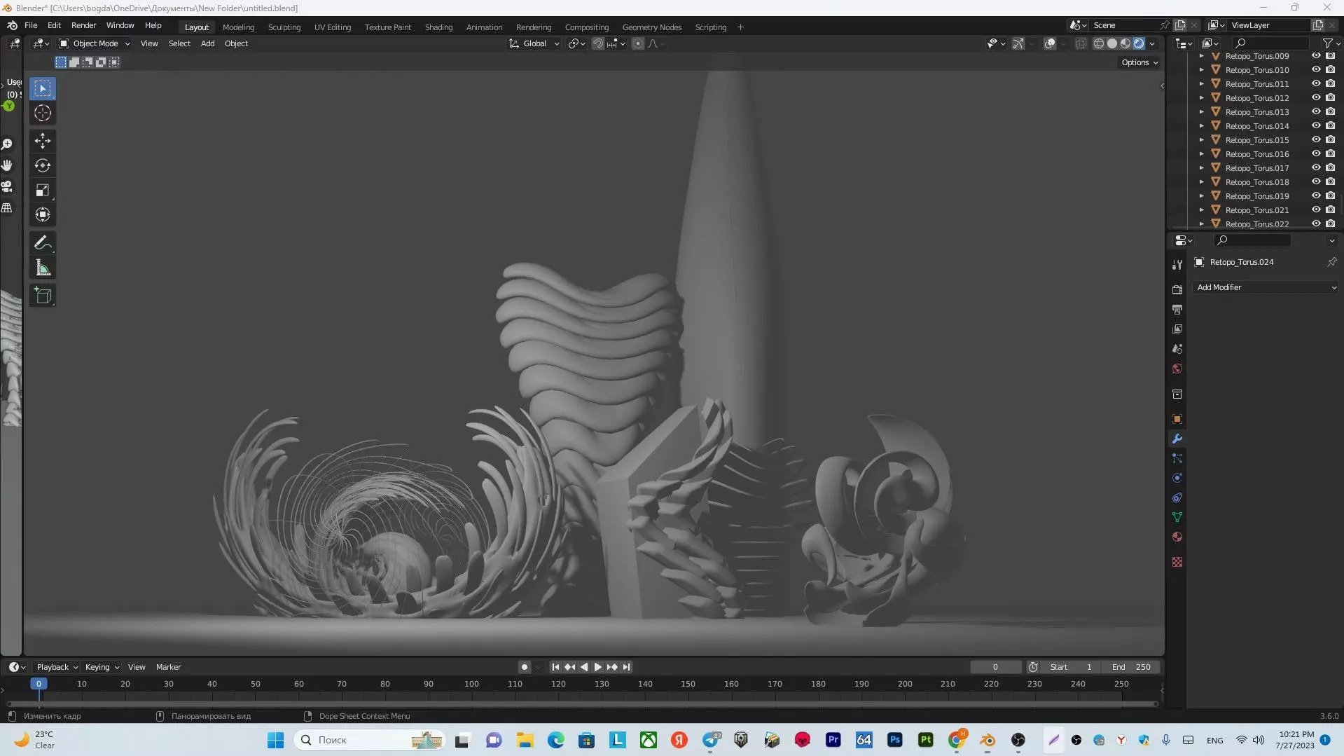 City future 3D model_0