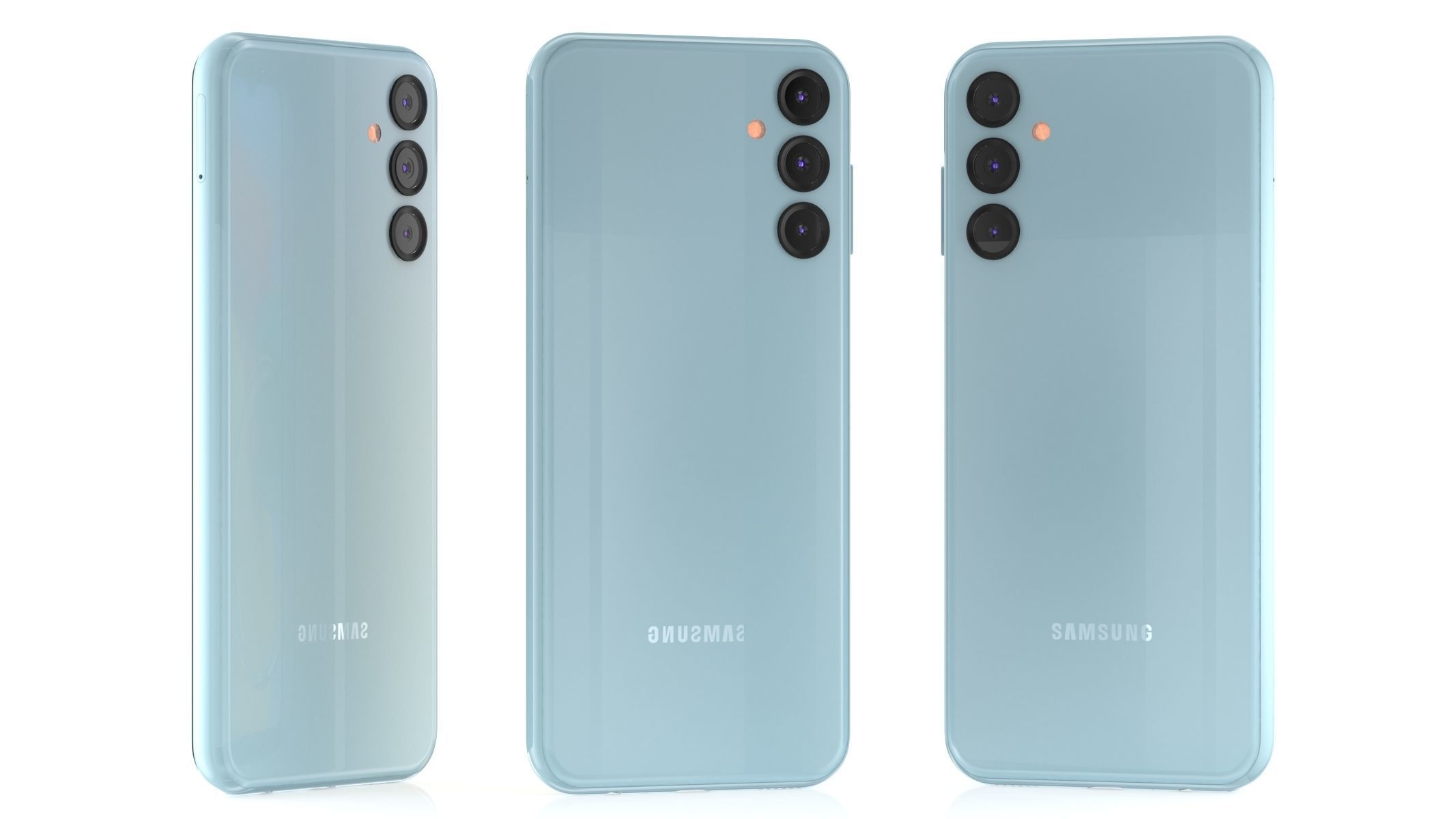 Samsung Galaxy M14 Silver 3D model_18