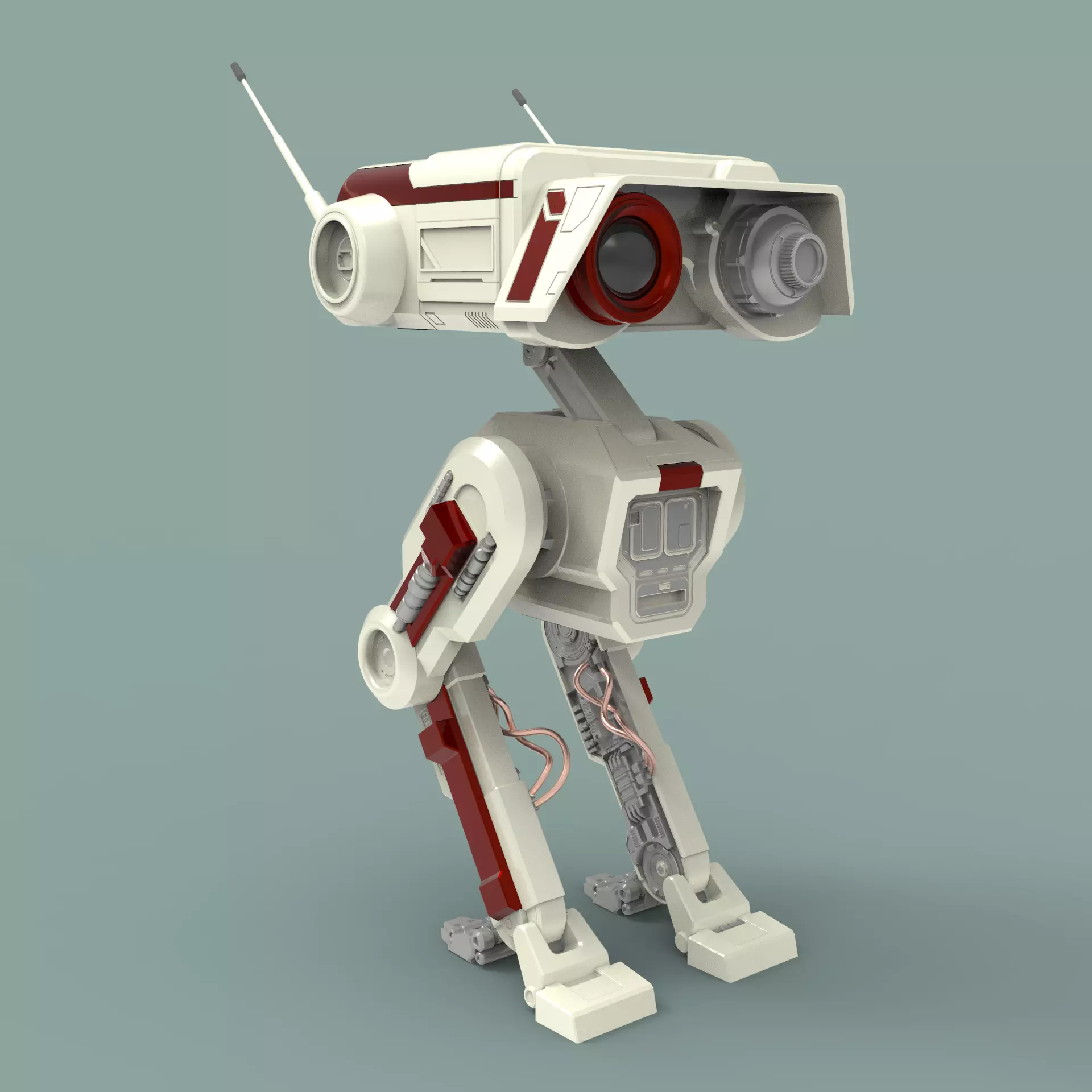 BD-1 ROBOT STATIC VERSION 3D print model_0