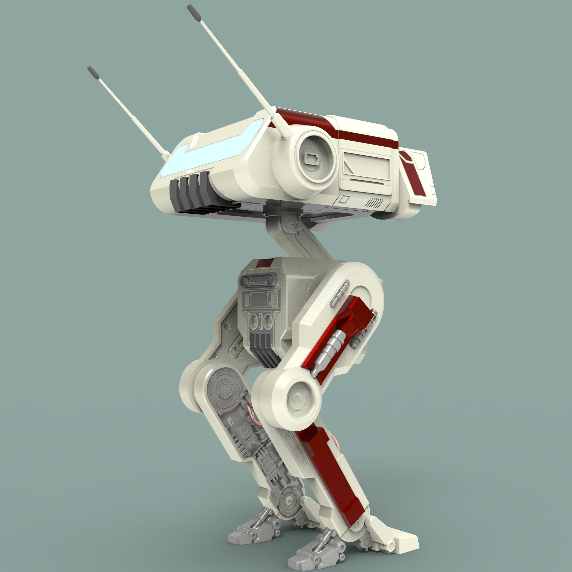 BD-1 ROBOT STATIC VERSION 3D print model_1